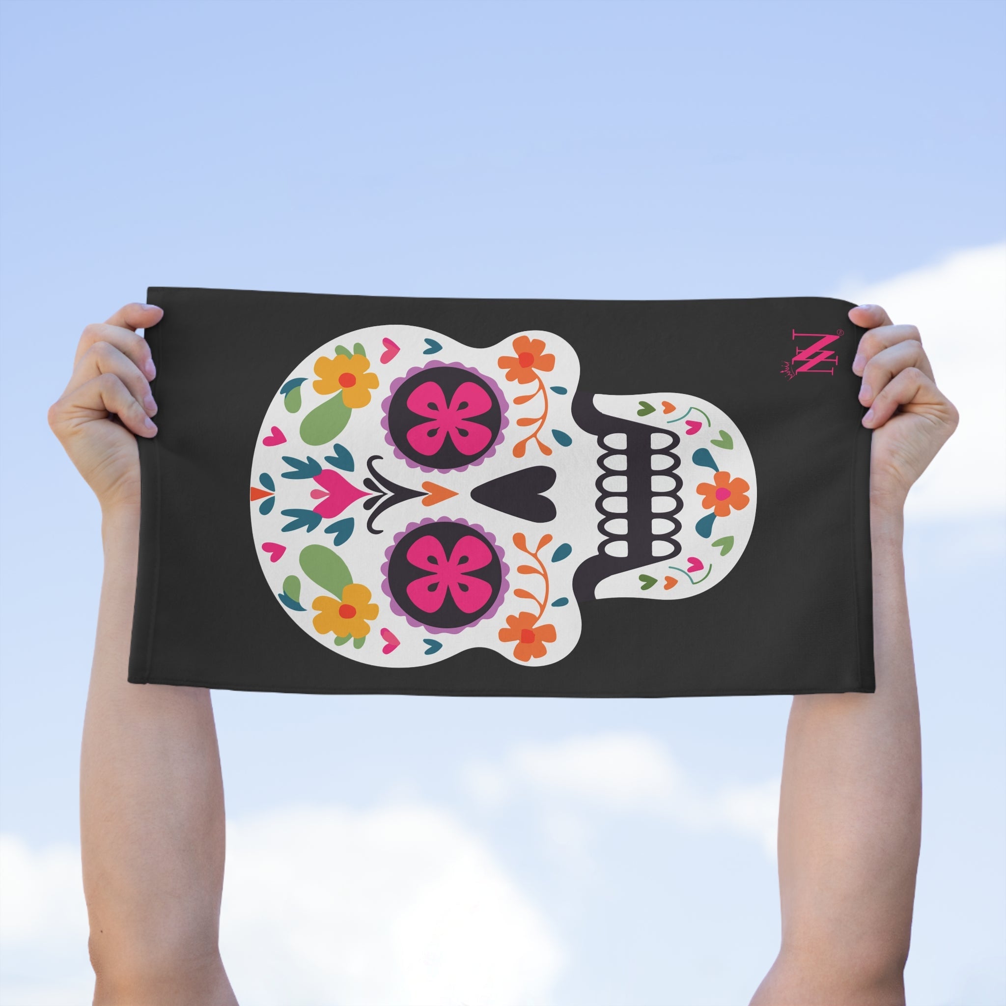 Sugar Skull Love | Mix & Match Soft Fun-Flirty Lovers’ Towels