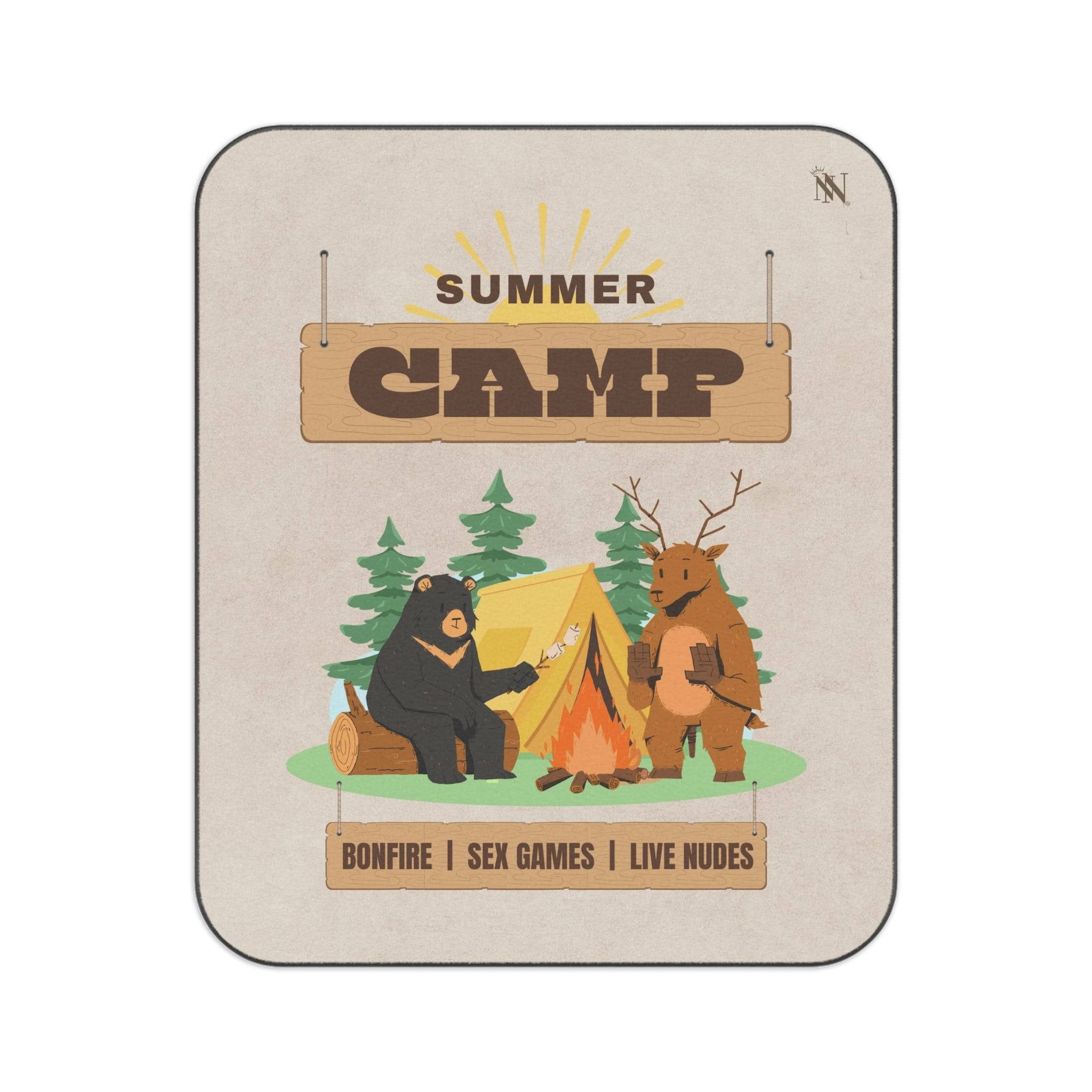 Summer Camp | Mix Match Fun-Flirty Lovers’ Water-Resistant Blankets