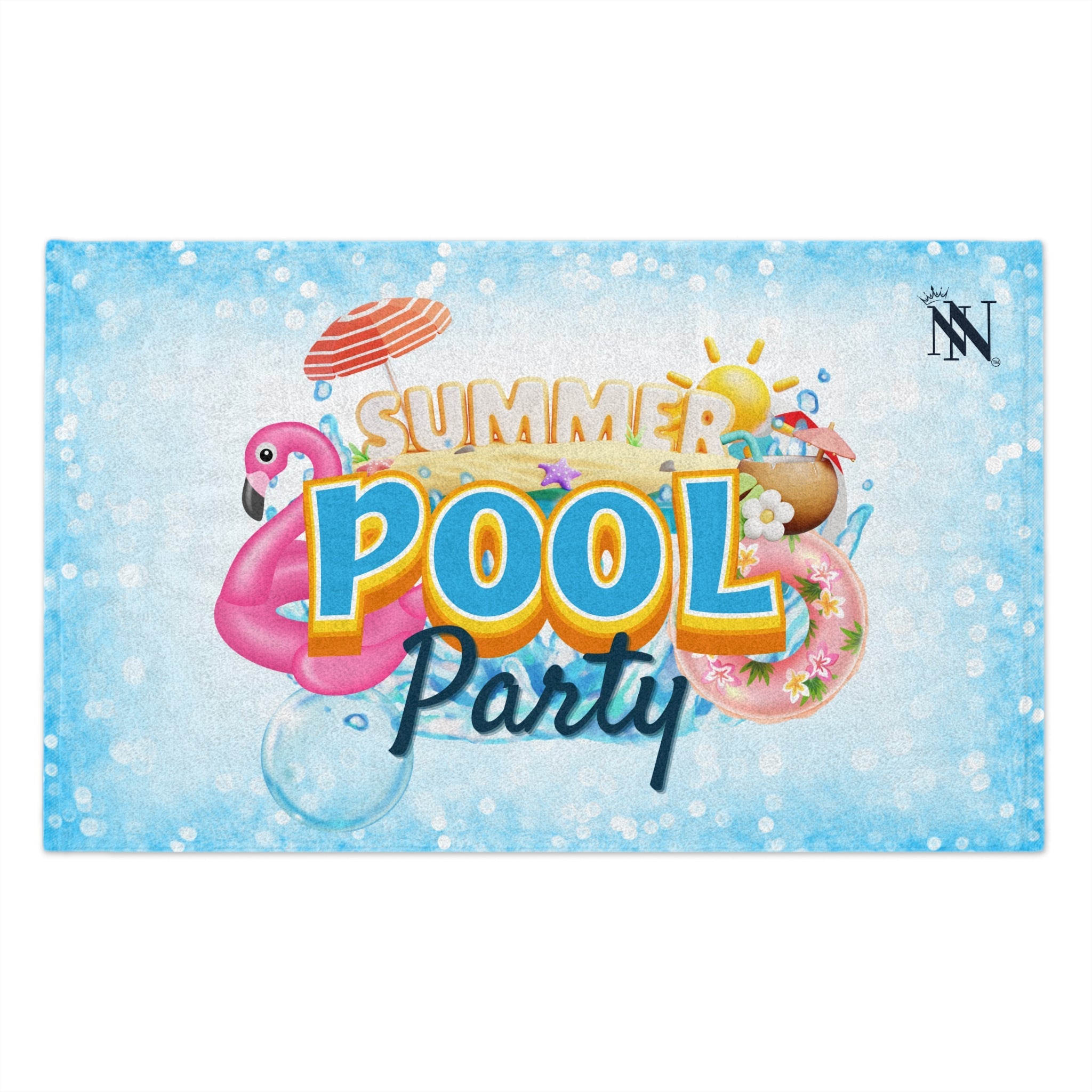 Summer Pool Party | Mix & Match Soft Fun-Flirty Lovers’ Towels