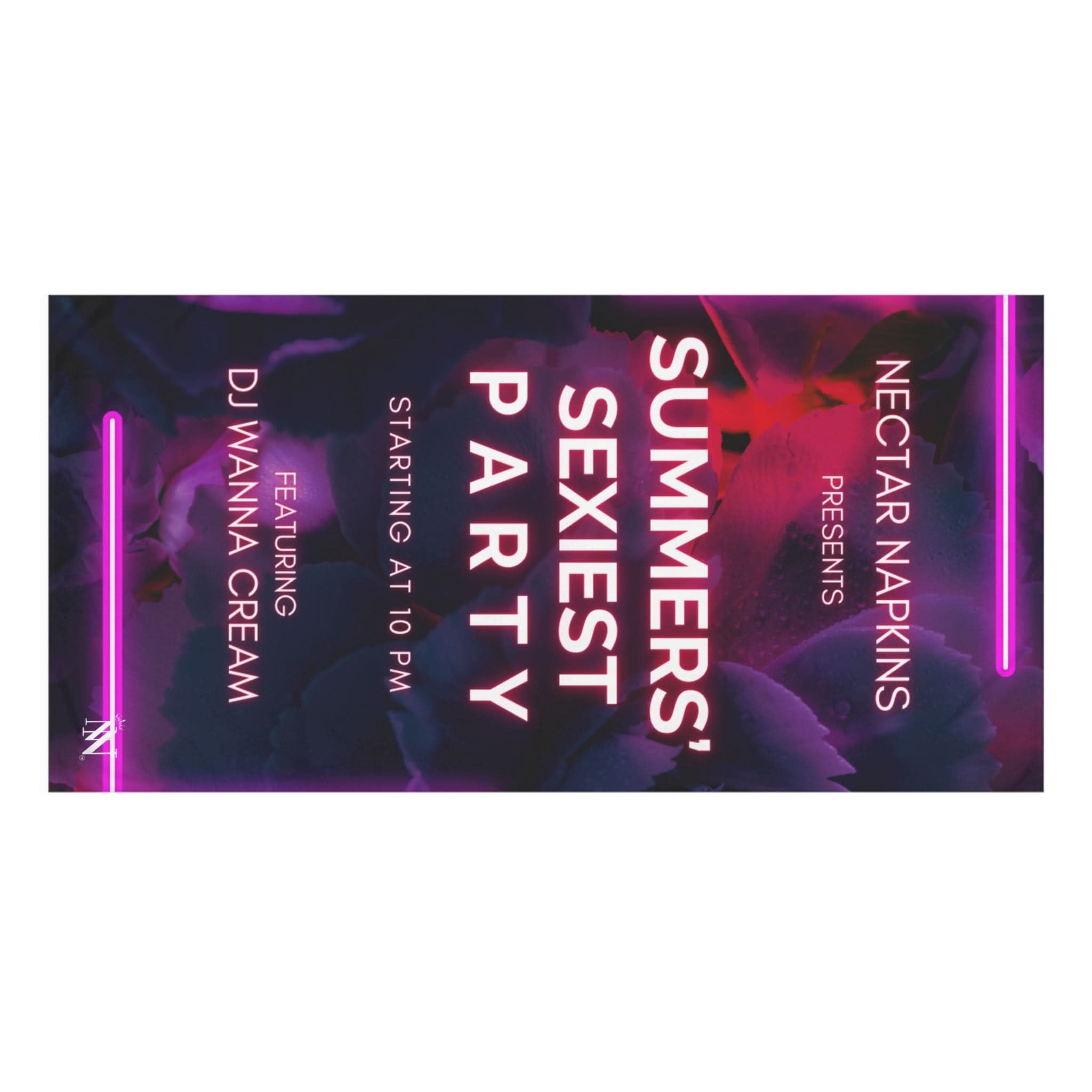 Summers’ Sexiest Party | Mix & Match Naughty XL Fun-Flirty Lovers’ Towels