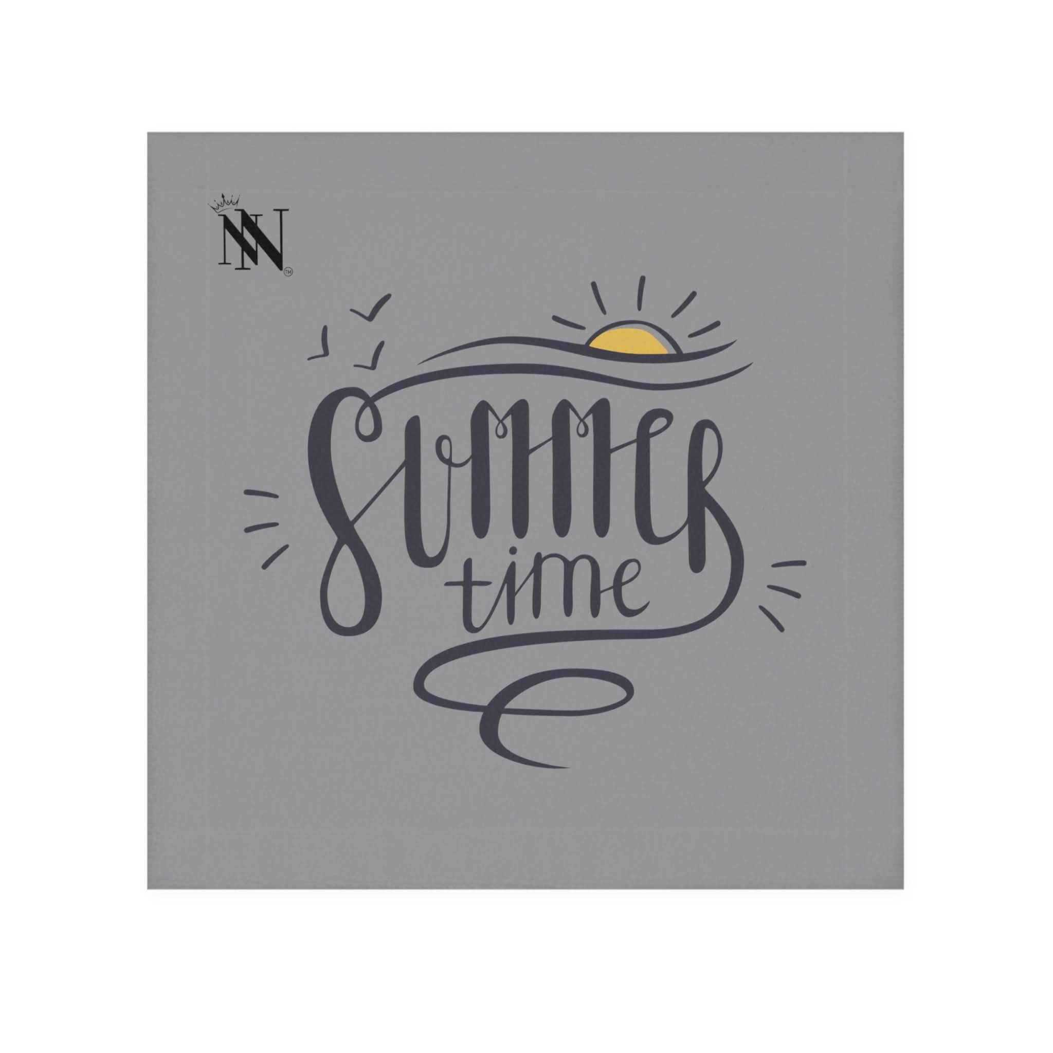 Summertime Grey After-Sex Towel | Fun Flirty & Soft