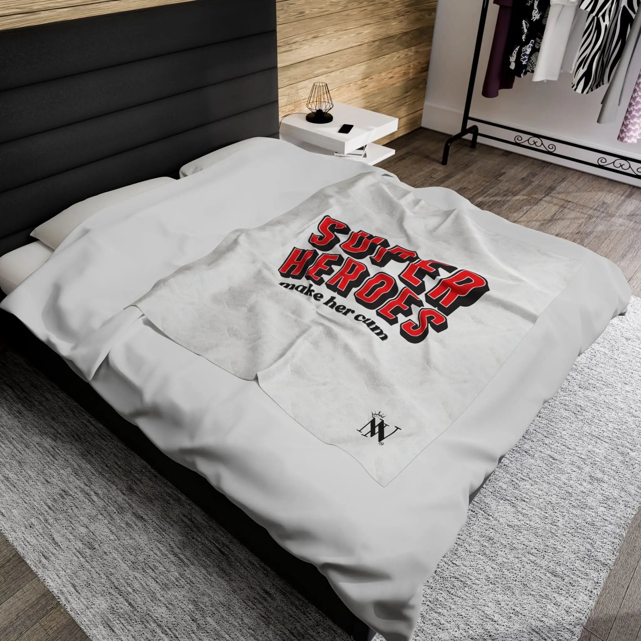 Super Heroes Make Her Cum | Mix & Match Fun-Flirty Lovers’ Blankets