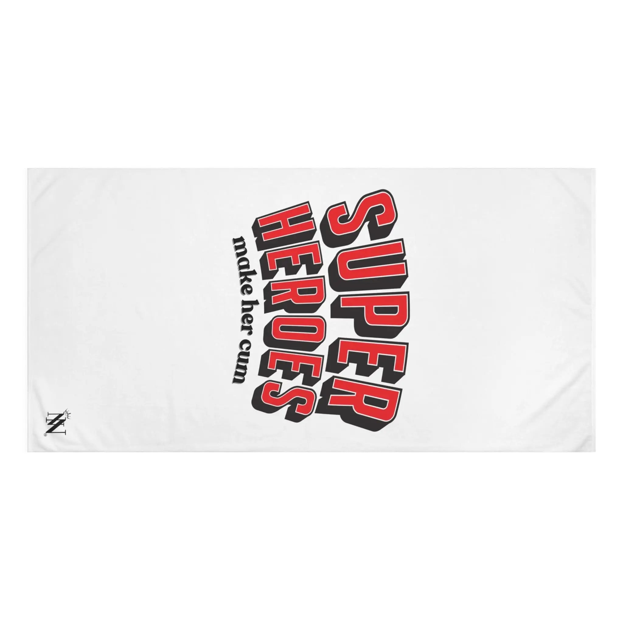 Super Heroes Make Her Cum | Mix & Match Naughty XL Fun-Flirty Lovers’ Towels