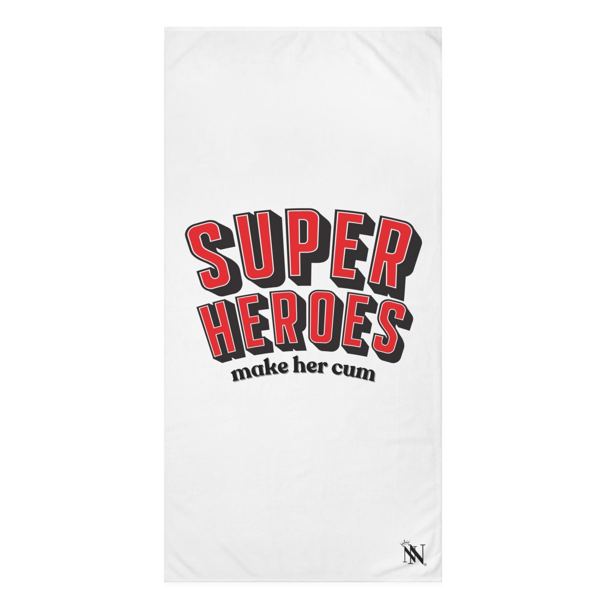 Super Heroes Make Her Cum | Mix & Match Naughty XL Fun-Flirty Lovers’ Towels