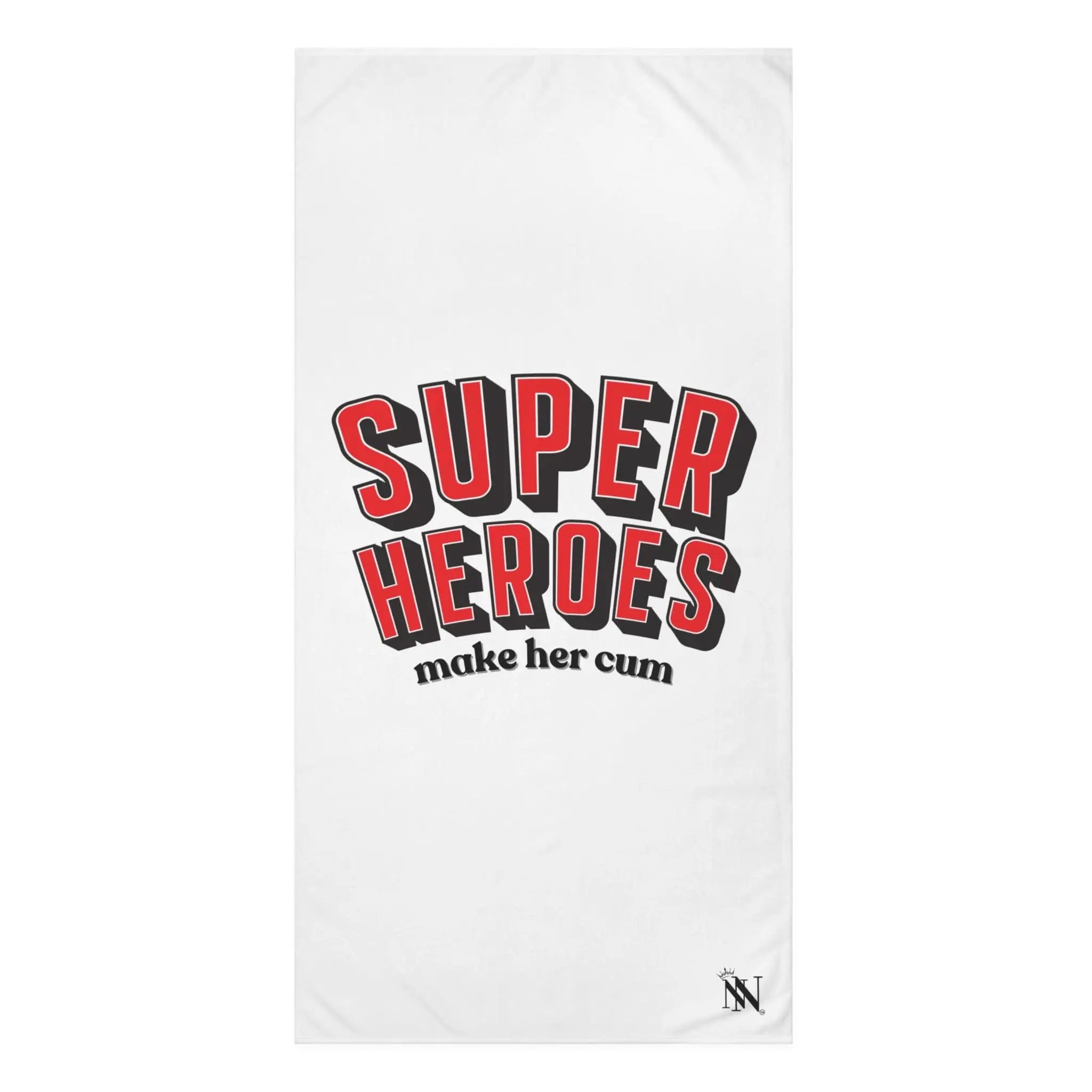 Super Heroes Make Her Cum | Mix & Match Naughty XL Fun-Flirty Lovers’ Towels