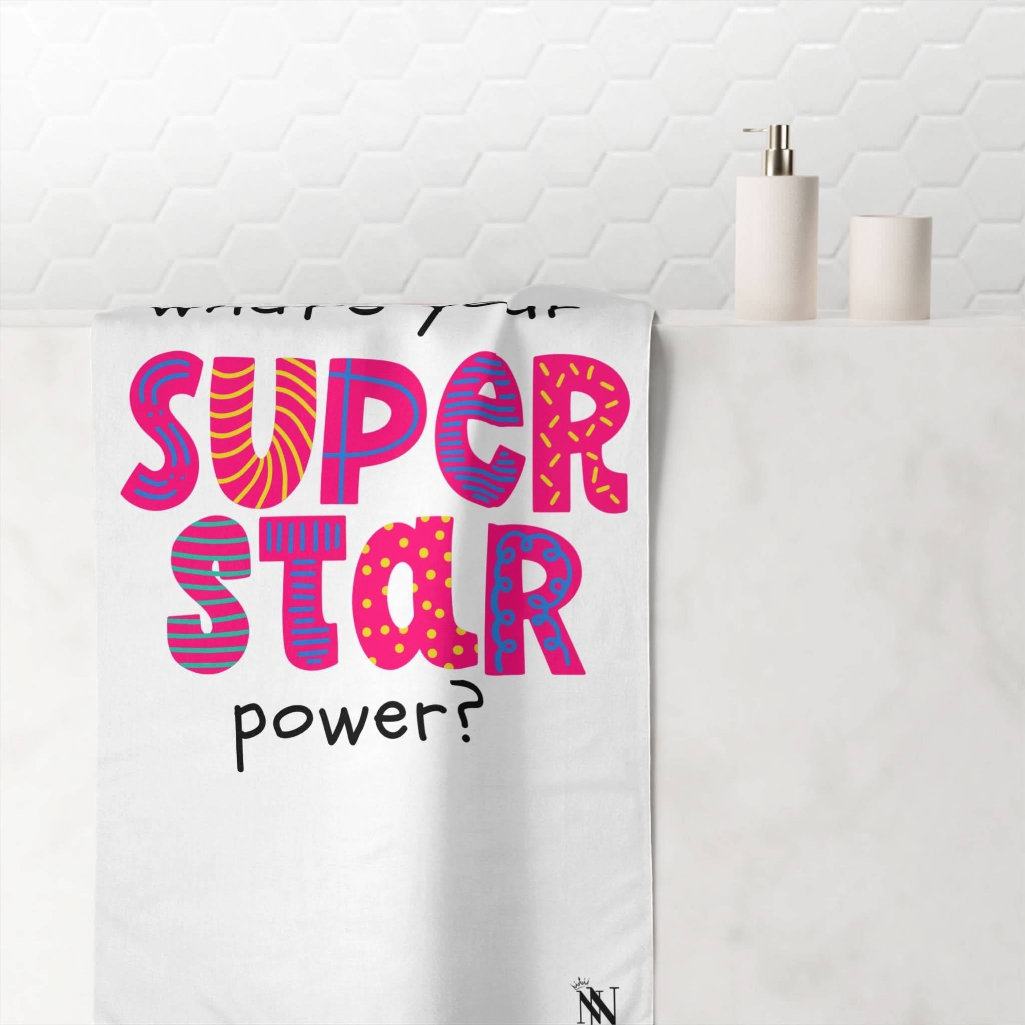 Super Star | Mix & Match Naughty XL Fun-Flirty Lovers’ Towels