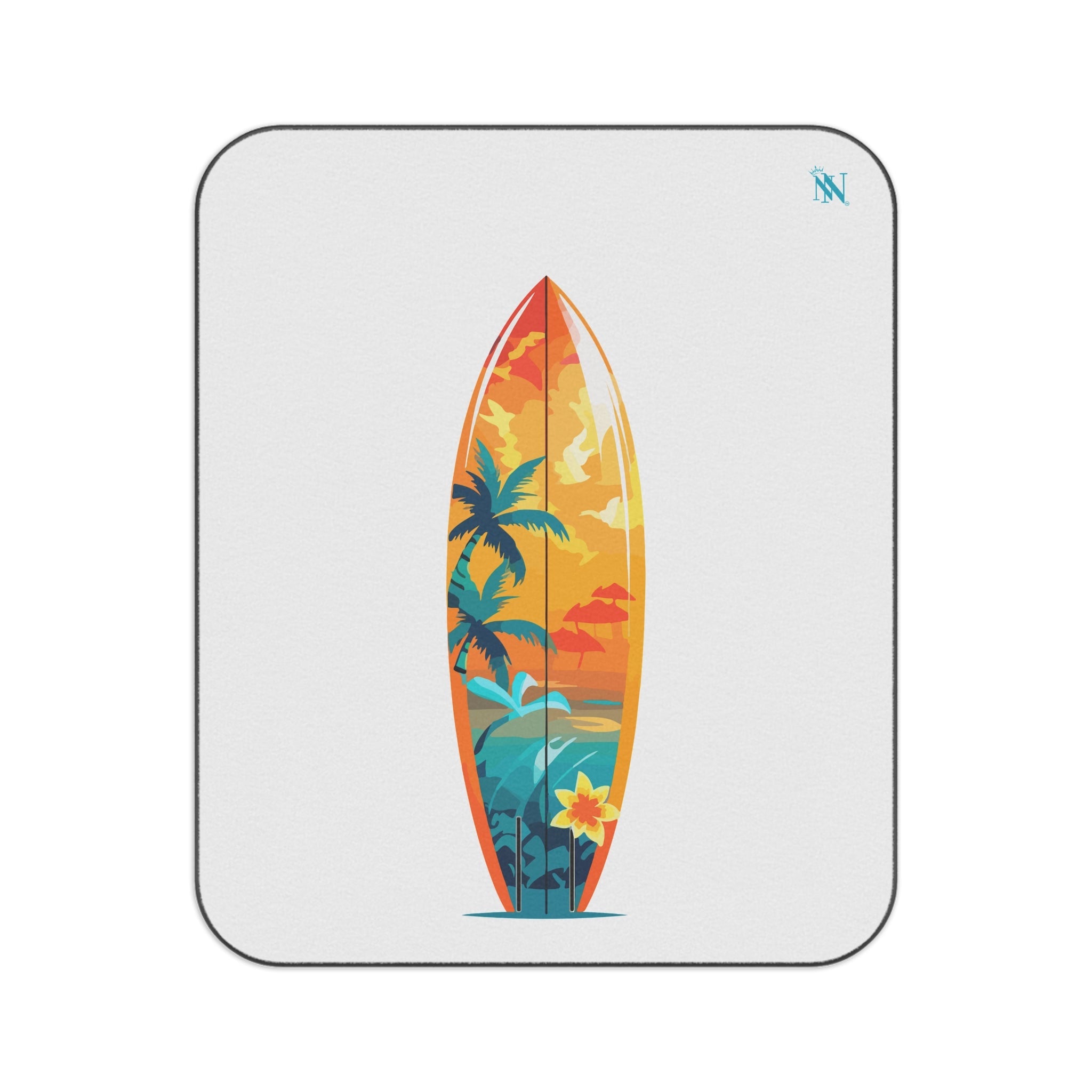 Surfboard | Mix Match Fun-Flirty Lovers’ Water-Resistant Blankets