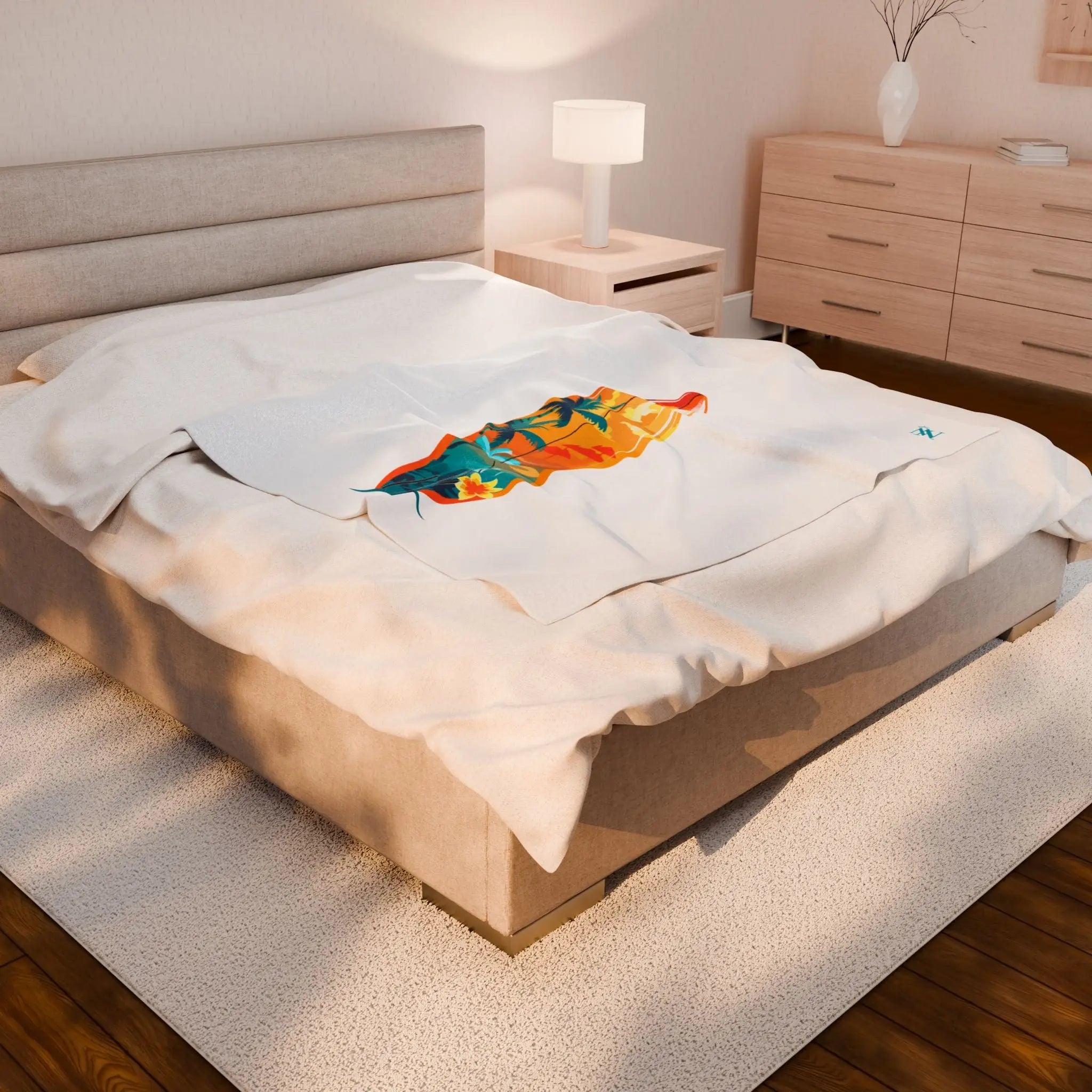 Surfboard | Mix & Match Soft Fun-Flirty Lovers’ Blankets