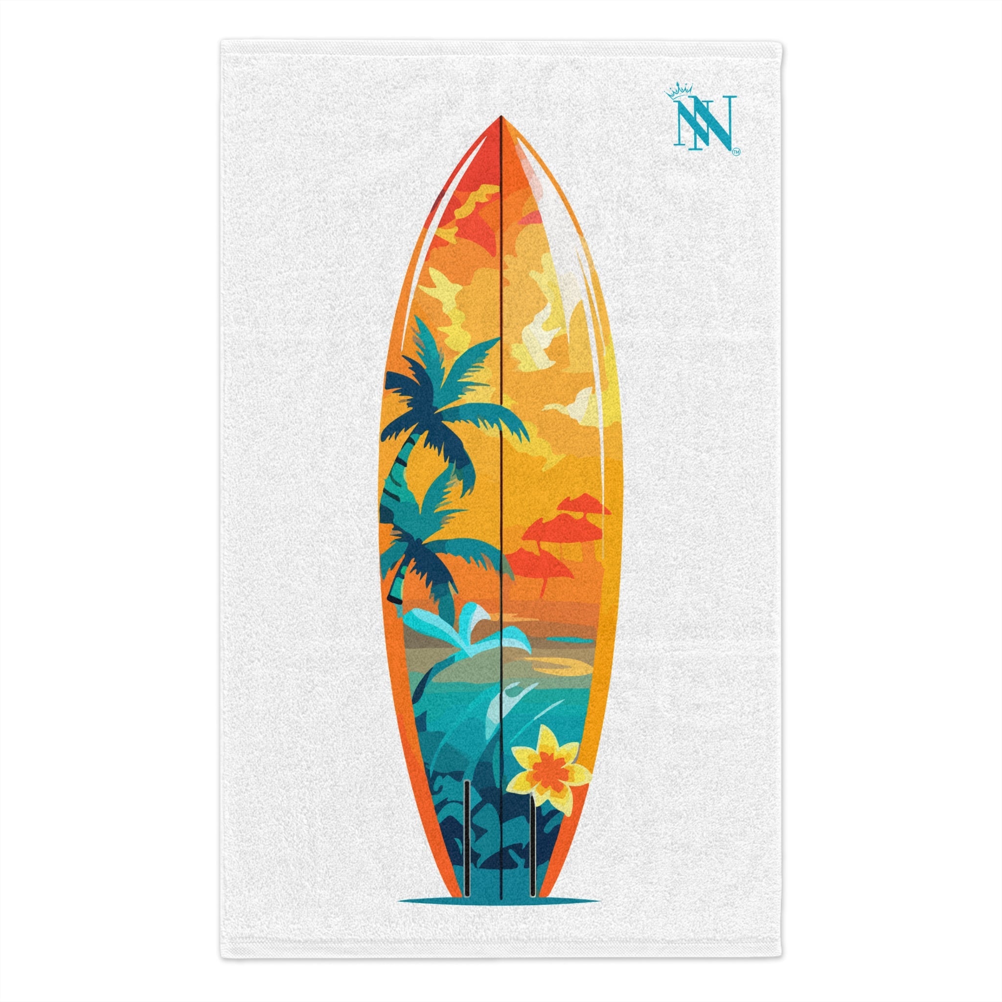 Surfboard | Mix & Match Soft Fun-Flirty Lovers’ Towels