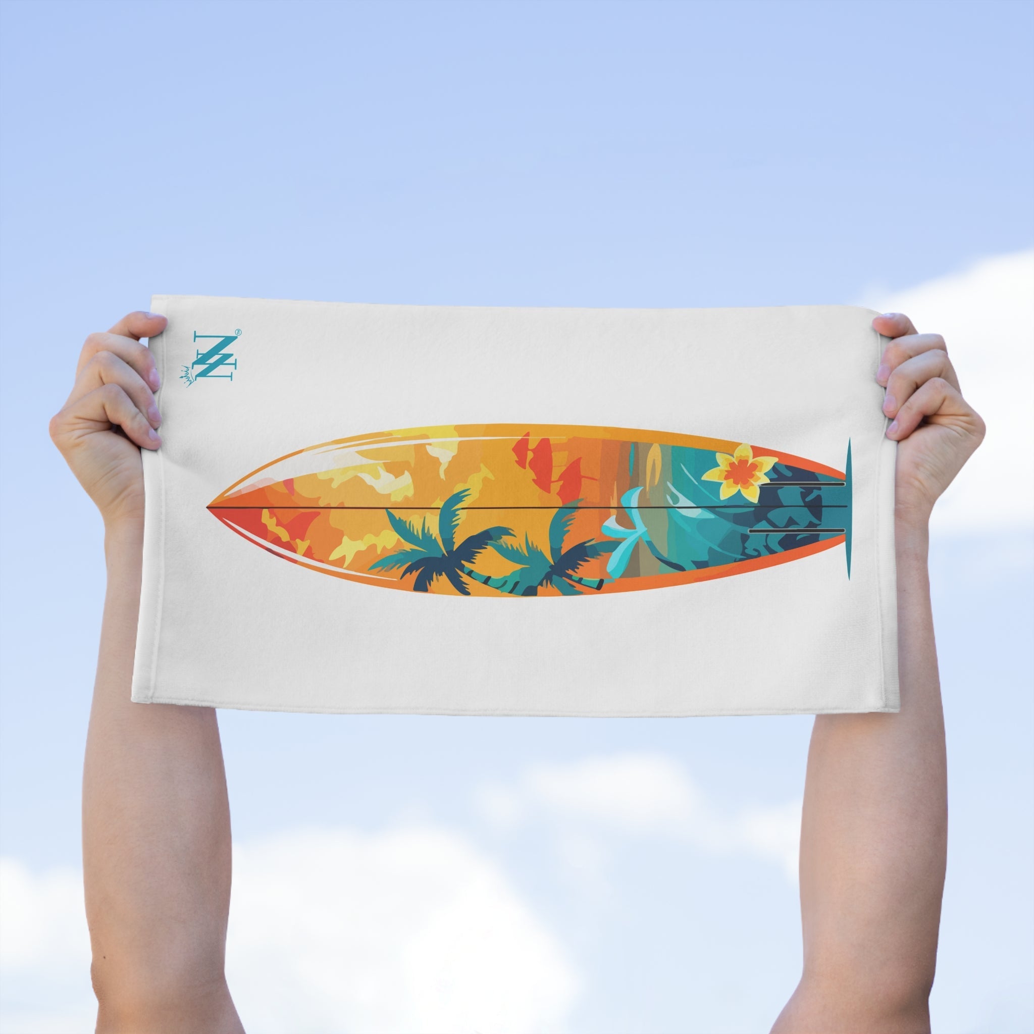 Surfboard | Mix & Match Soft Fun-Flirty Lovers’ Towels