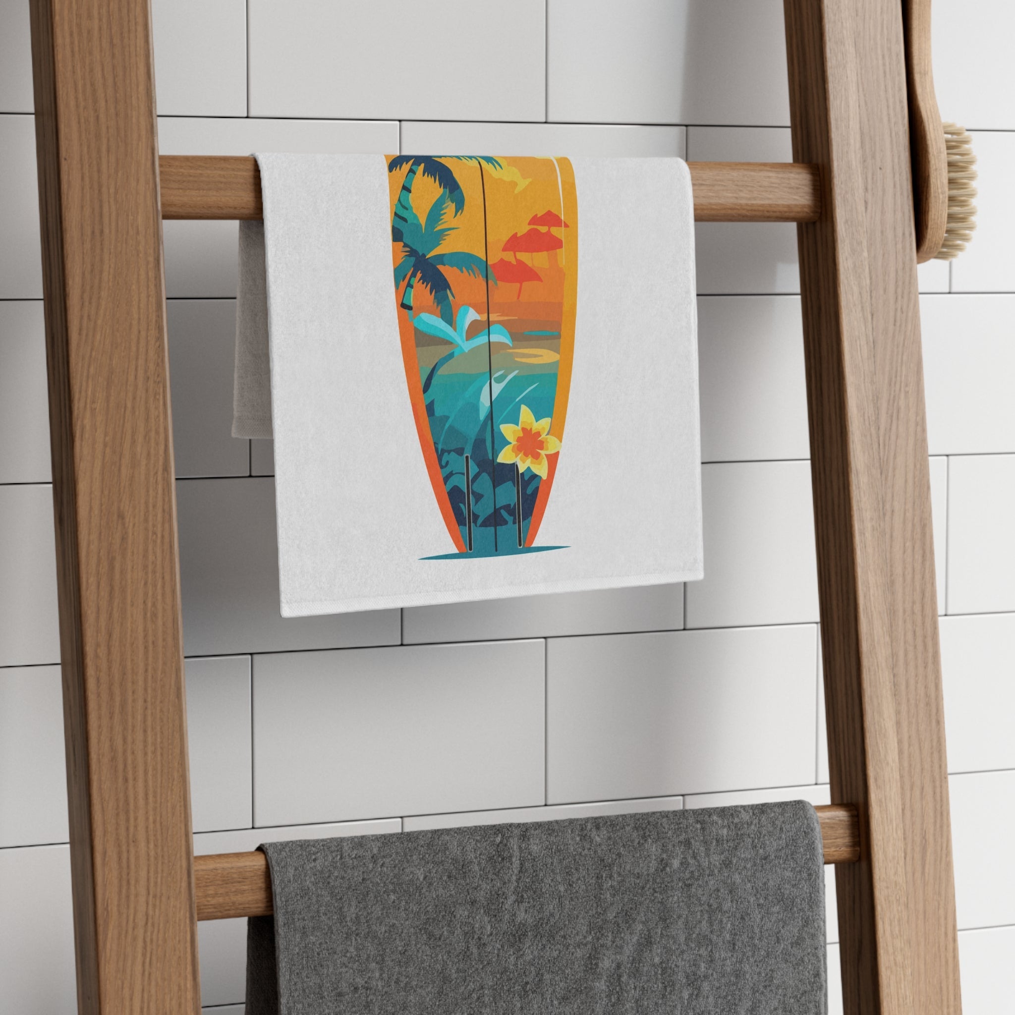 Surfboard | Mix & Match Soft Fun-Flirty Lovers’ Towels