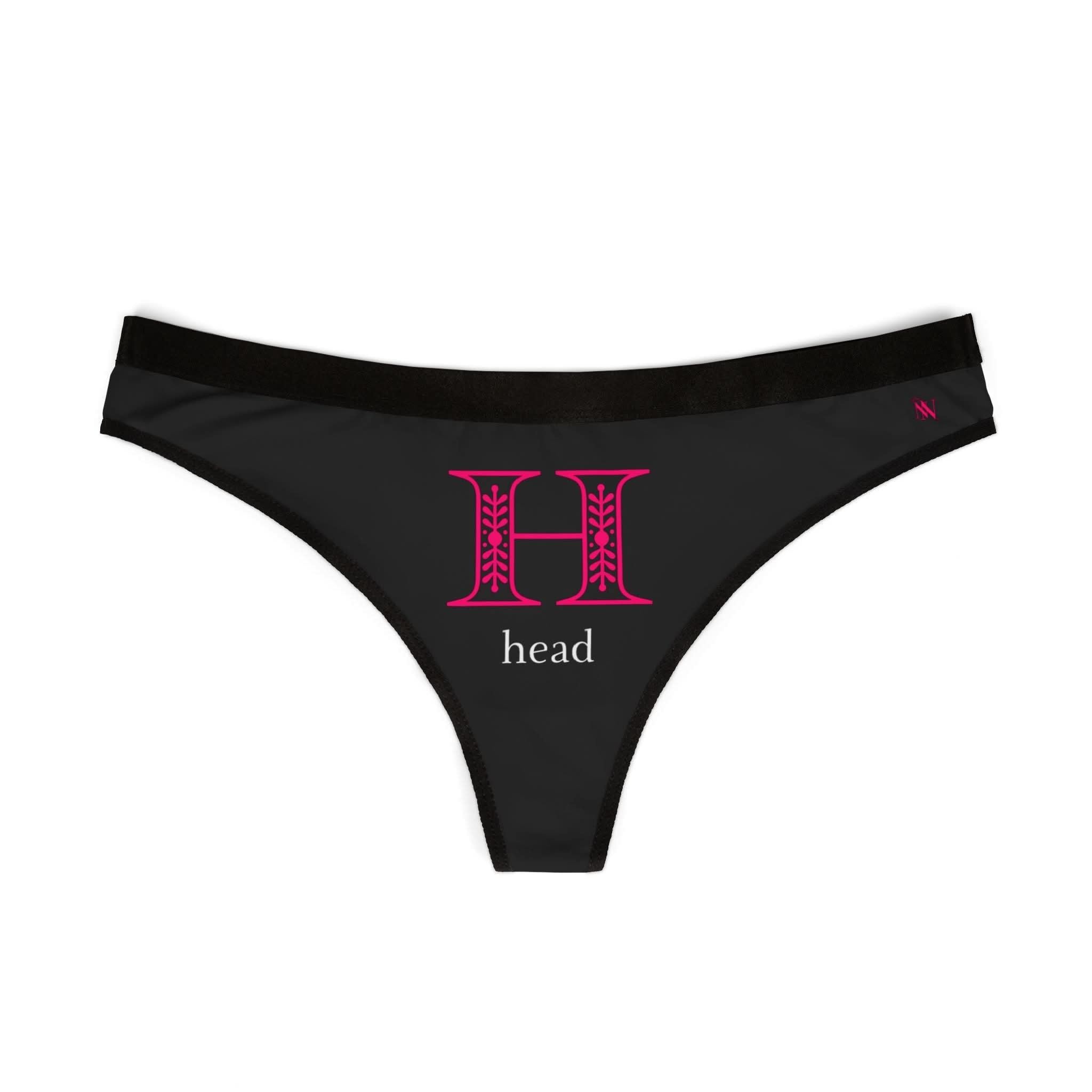 Surname Head | Mix & Match Women’s Fun-Flirty Lovers’ Thongs