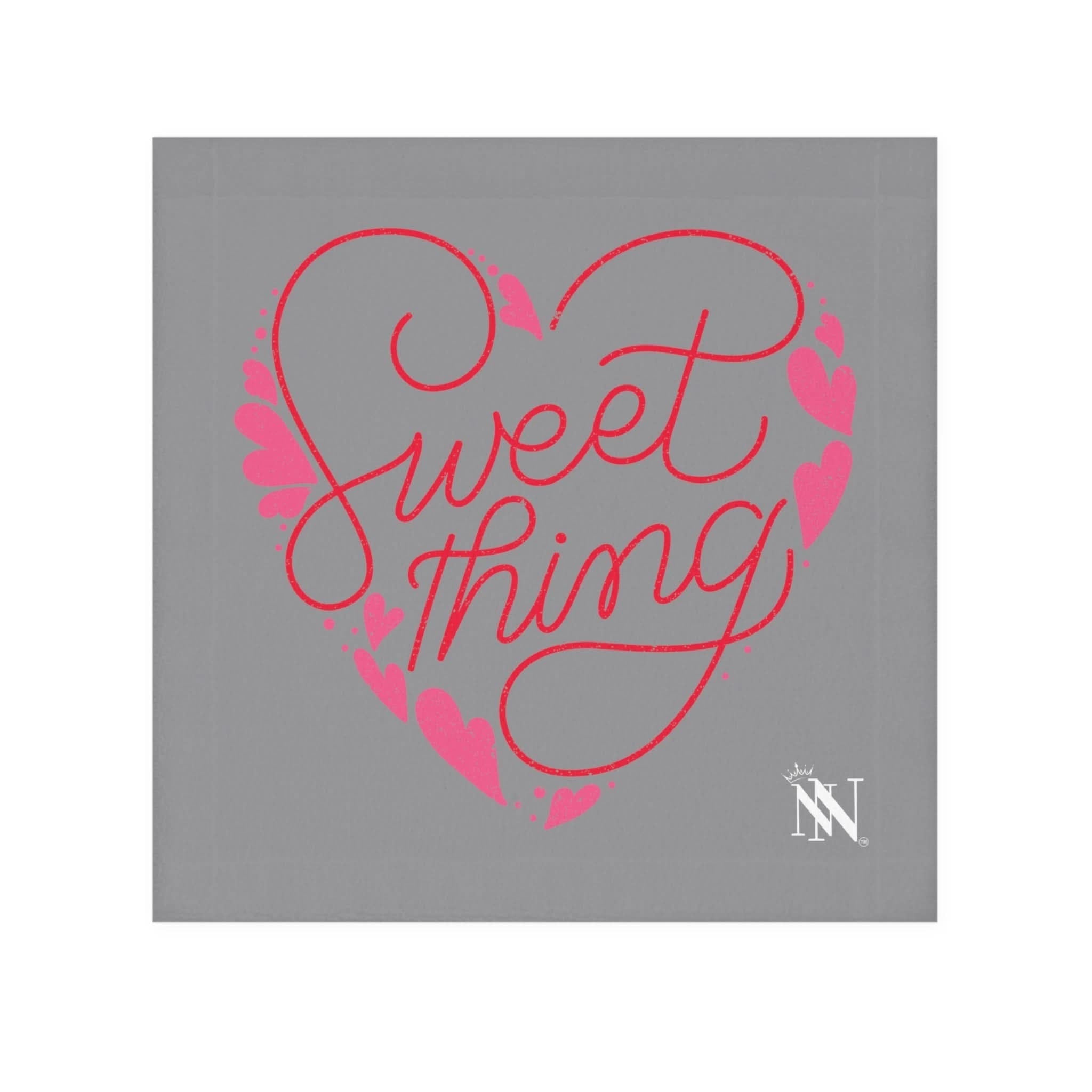 Sweet Thing Grey | Mix & Match Lils’ Fun-Flirty Lovers’ Towels