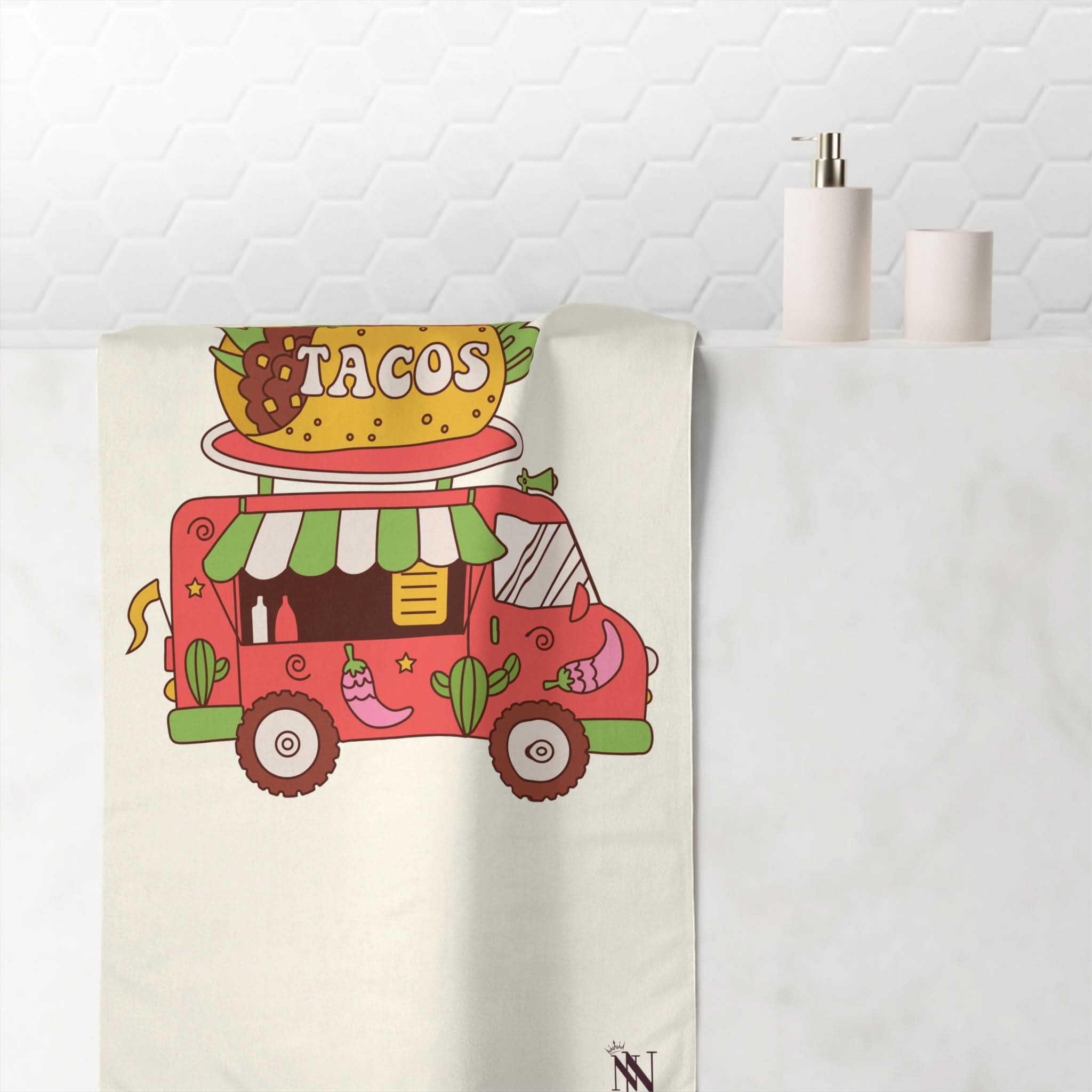 Taco Truck | Mix & Match Naughty XL Fun-Flirty Lovers’ Towels