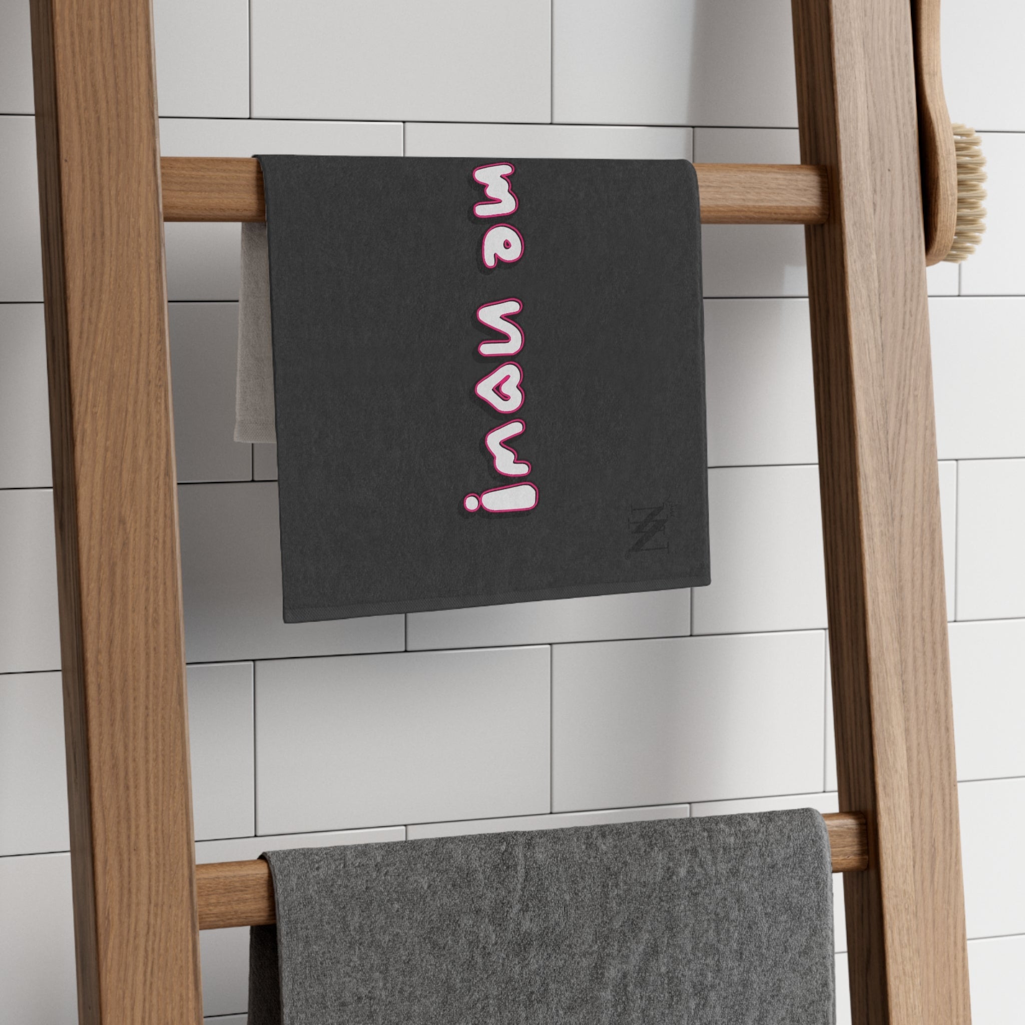Take Me Now! Dark Grey | Mix & Match Soft Fun-Flirty Lovers’ Towels
