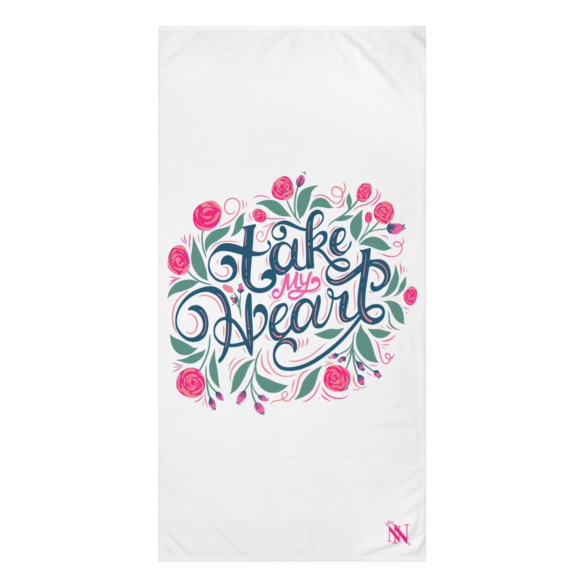 Take My Heart Floral | Mix & Match XL Fun-Flirty Lovers’ Towels
