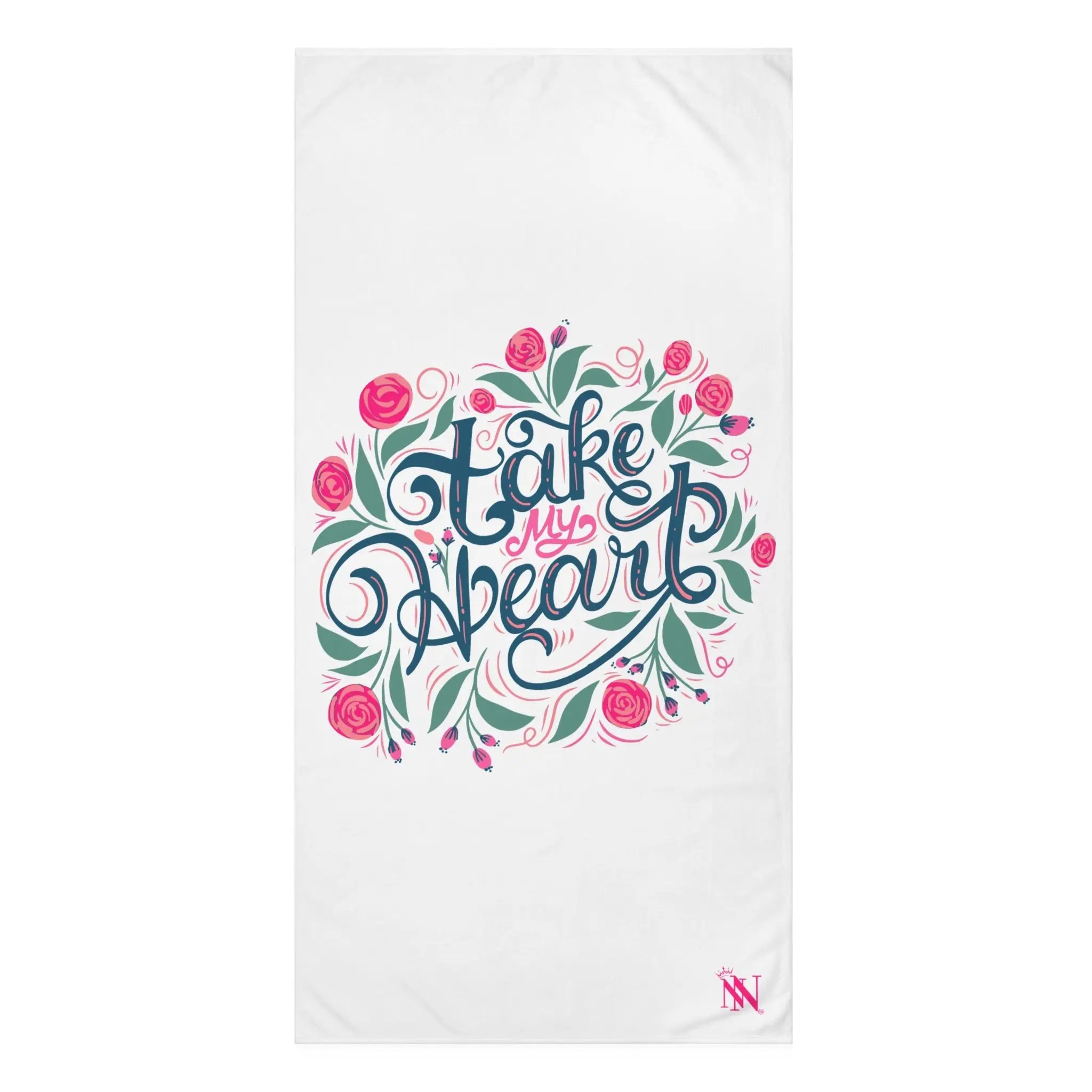 Take My Heart Floral | Mix & Match XL Fun-Flirty Lovers’ Towels