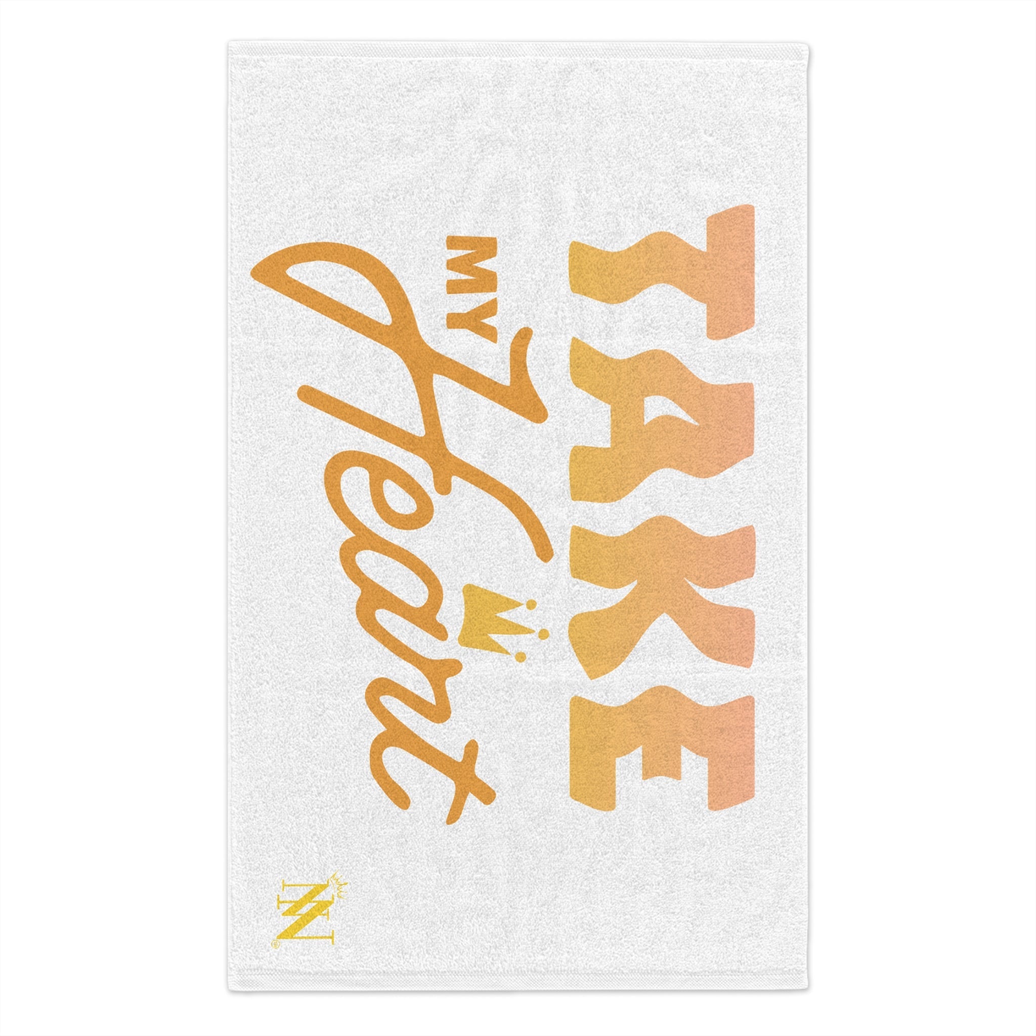 Take My Royal Heart | Mix & Match Soft Fun-Flirty Lovers’ Towels