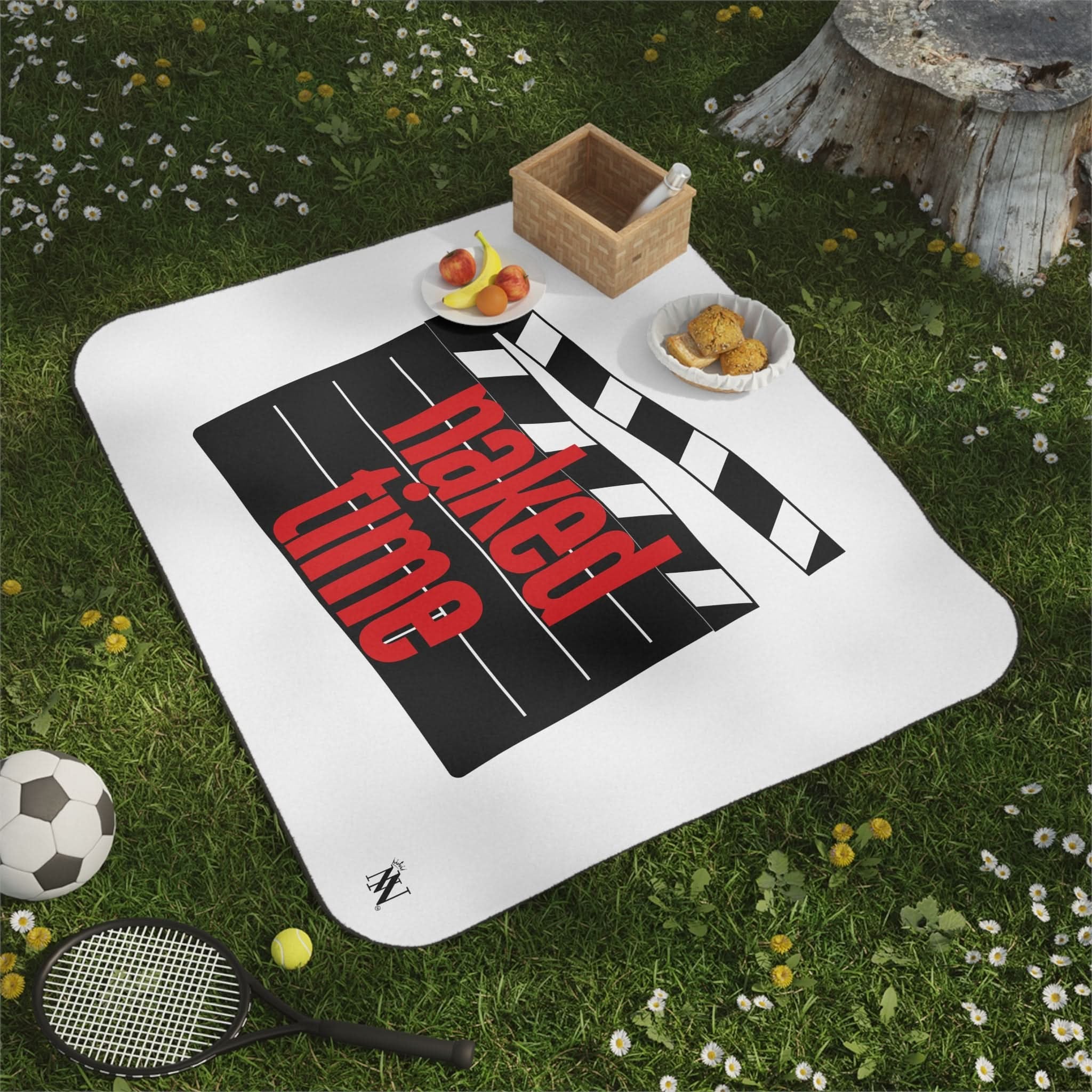 Take Naked Time | Mix Match Fun-Flirty Lovers’ Water-Resistant Blankets