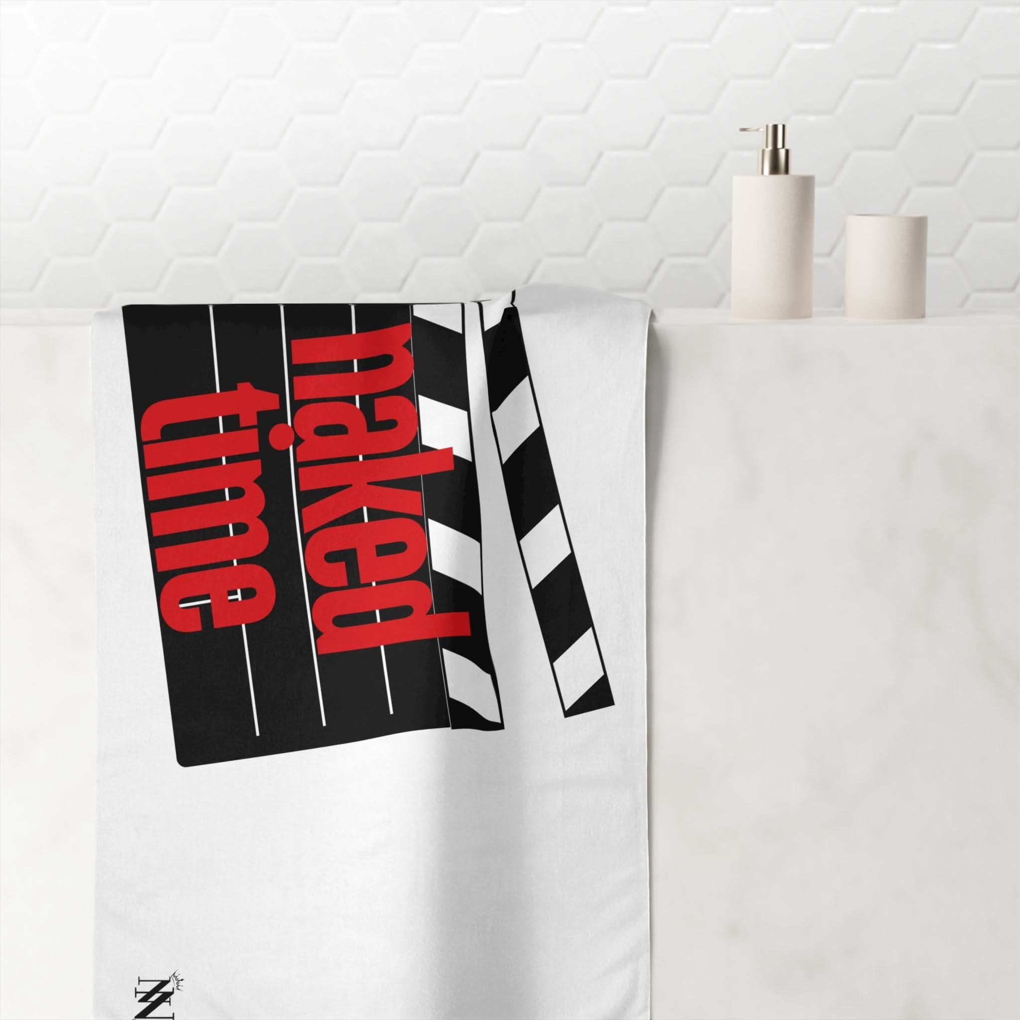 Take Naked Time | Mix & Match Naughty XL Fun-Flirty Lovers’ Towels