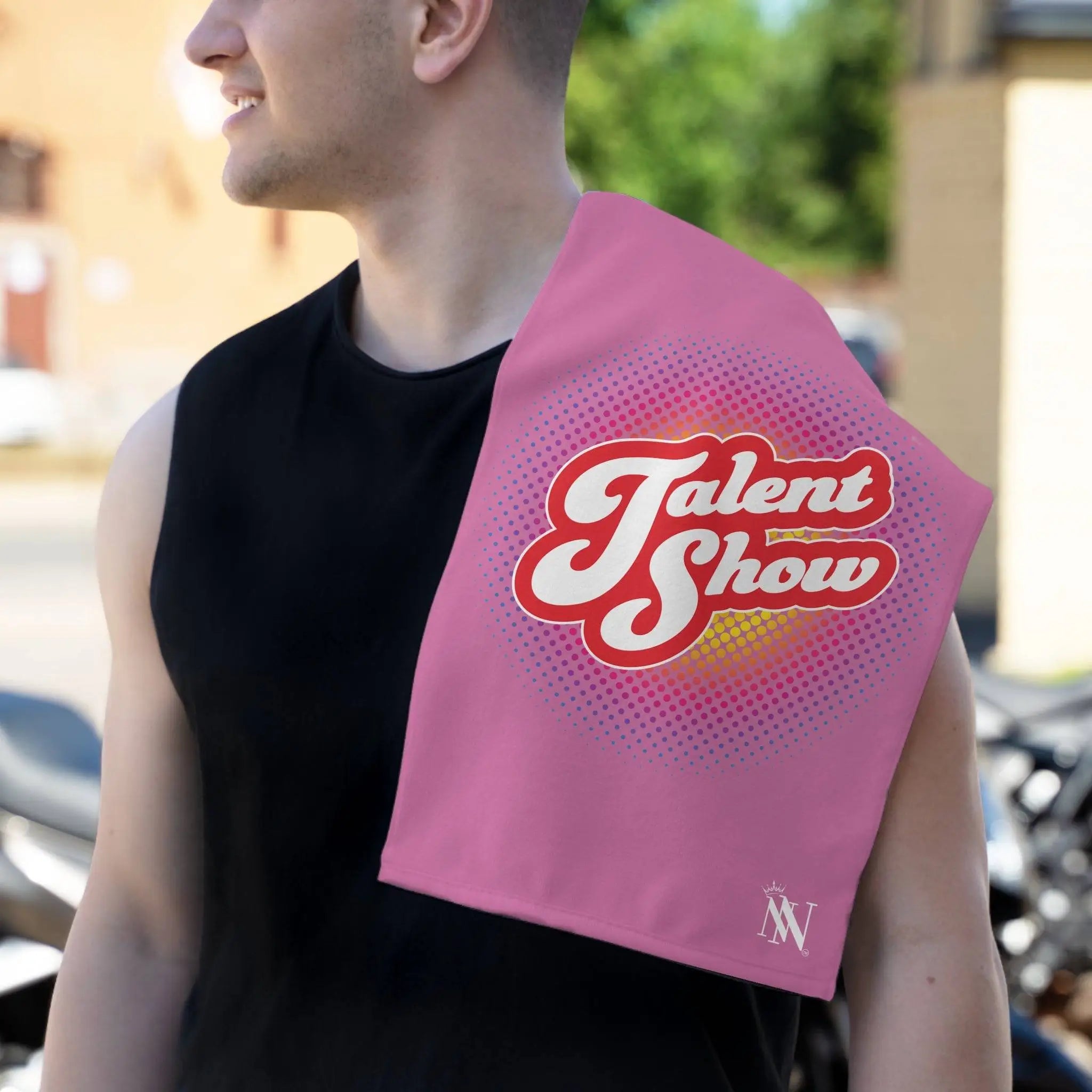 Talent Show Pink Mix Match Soft Sex Towels | Flirty Lovers’ Gifts