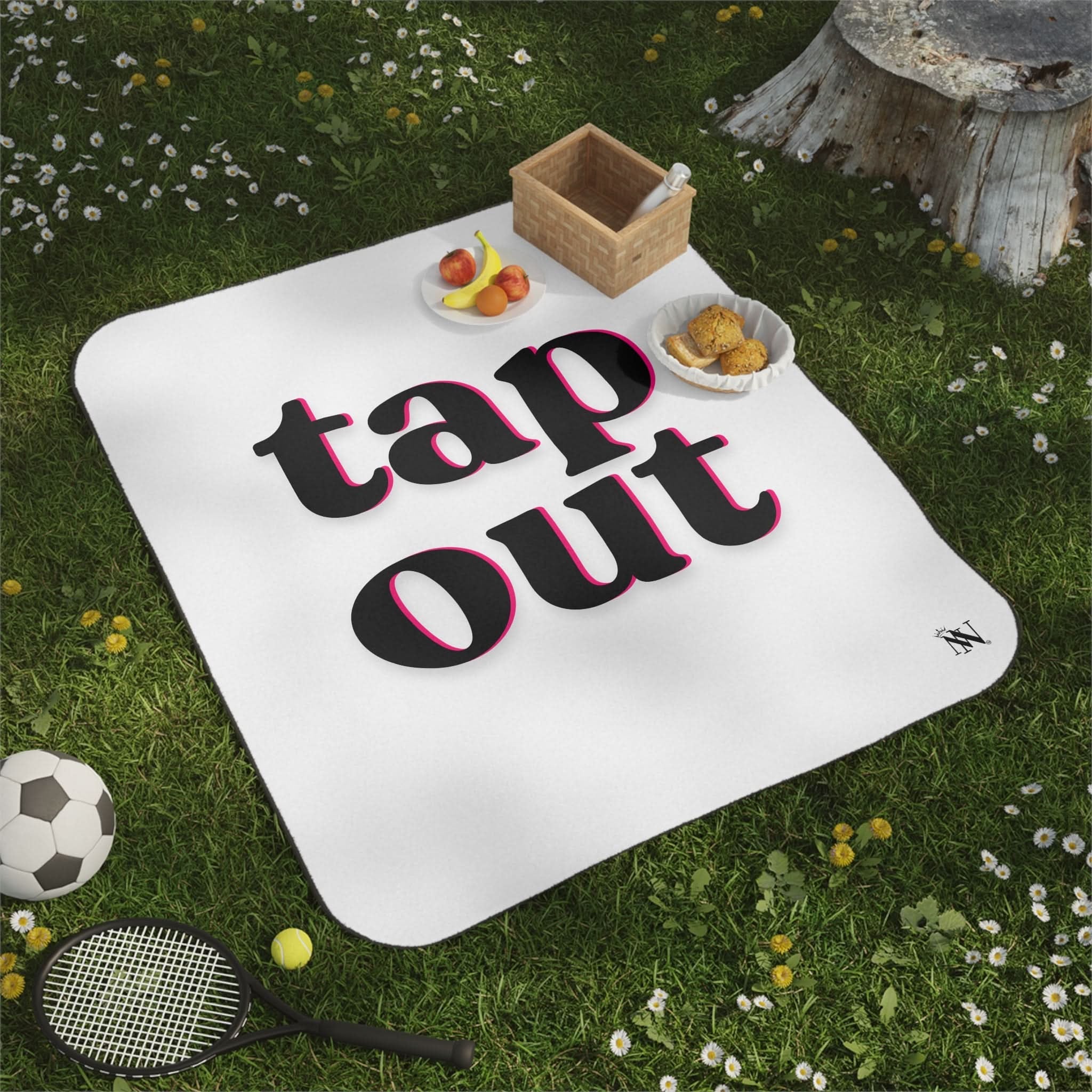 Tap Out | Mix Match Fun-Flirty Lovers’ Water-Resistant Blankets