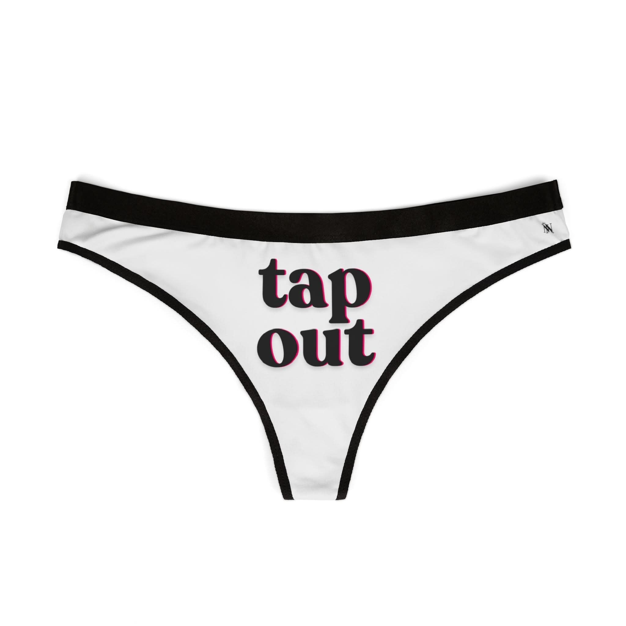 Tap Out | Mix & Match Women’s Fun-Flirty Lovers’ Thongs