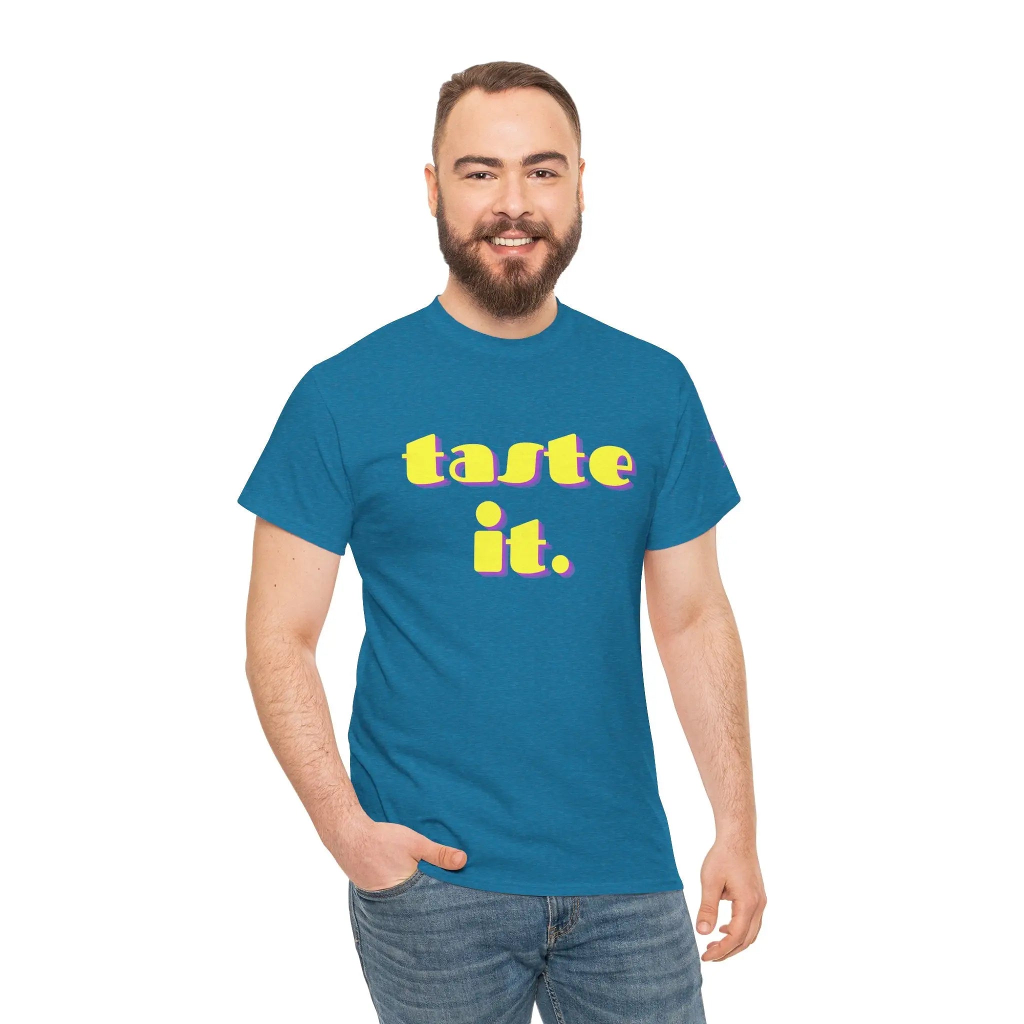 taste it. | Mix & Match 100% Cotton Unisex Fun-Flirty Lovers’ Tees