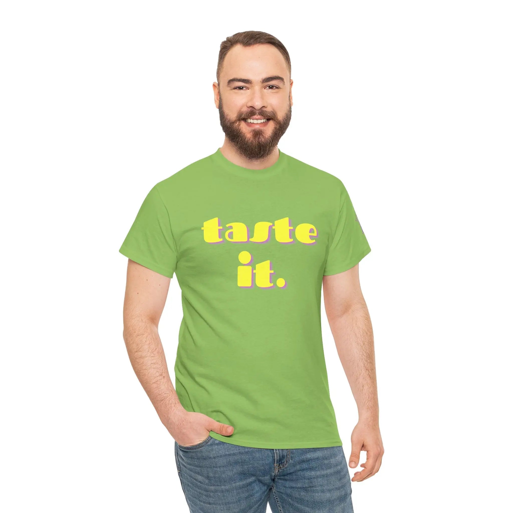 taste it. | Mix & Match 100% Cotton Unisex Fun-Flirty Lovers’ Tees