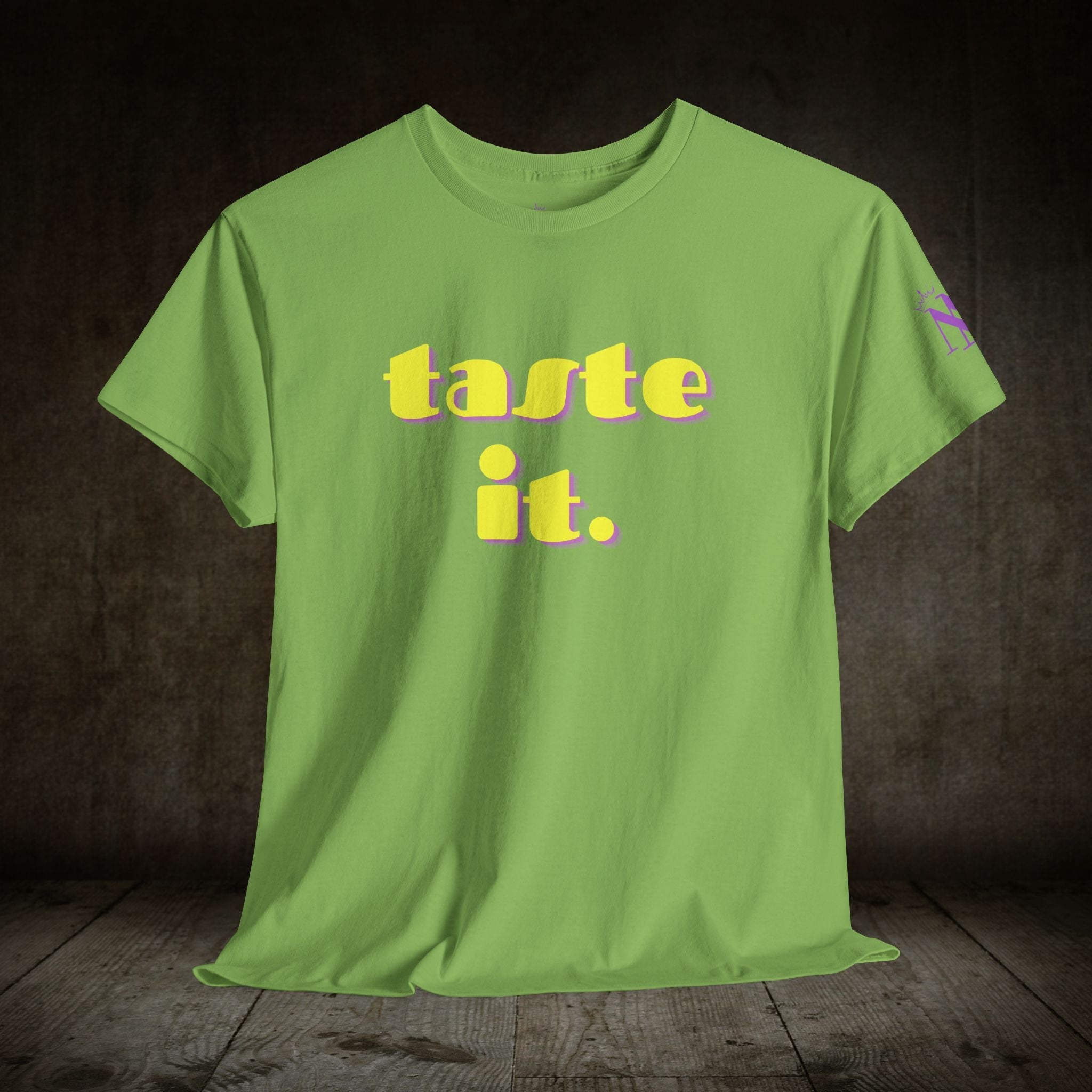 taste it. | Mix & Match 100% Cotton Unisex Fun-Flirty Lovers’ Tees