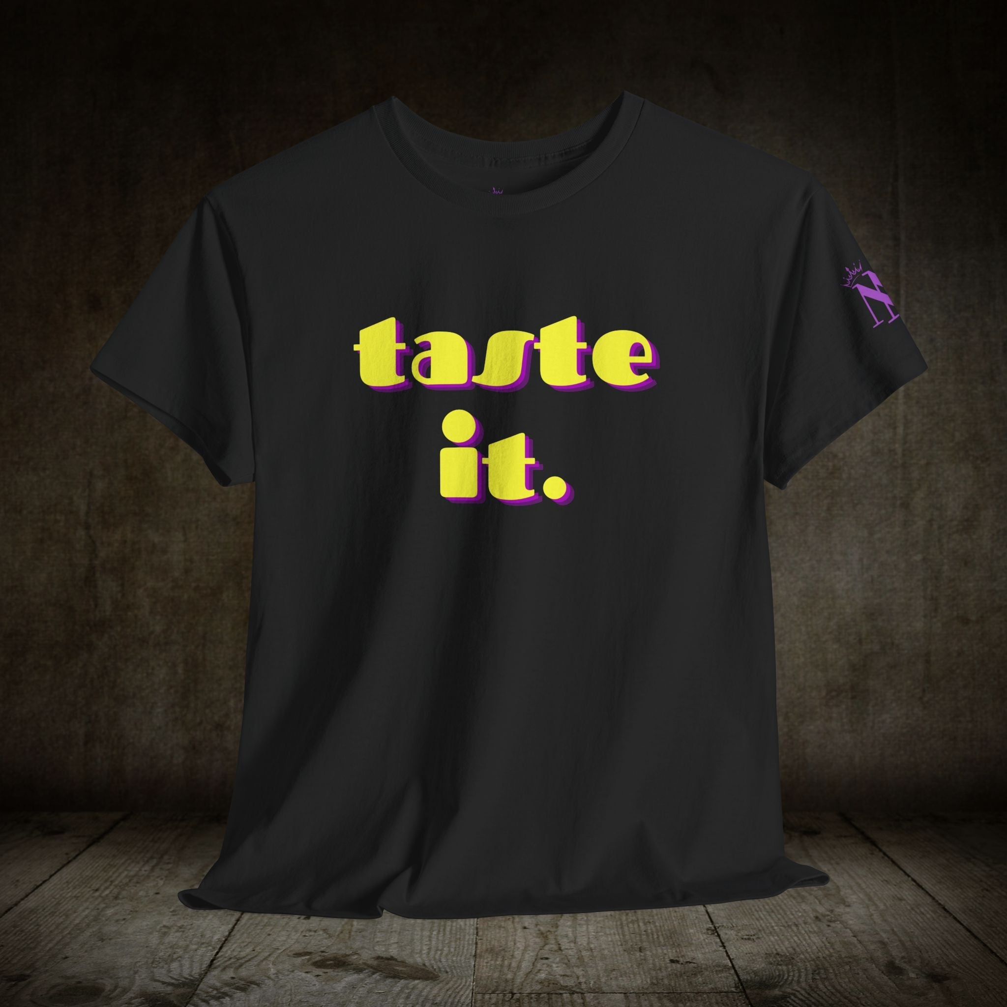taste it. | Mix & Match 100% Cotton Unisex Fun-Flirty Lovers’ Tees