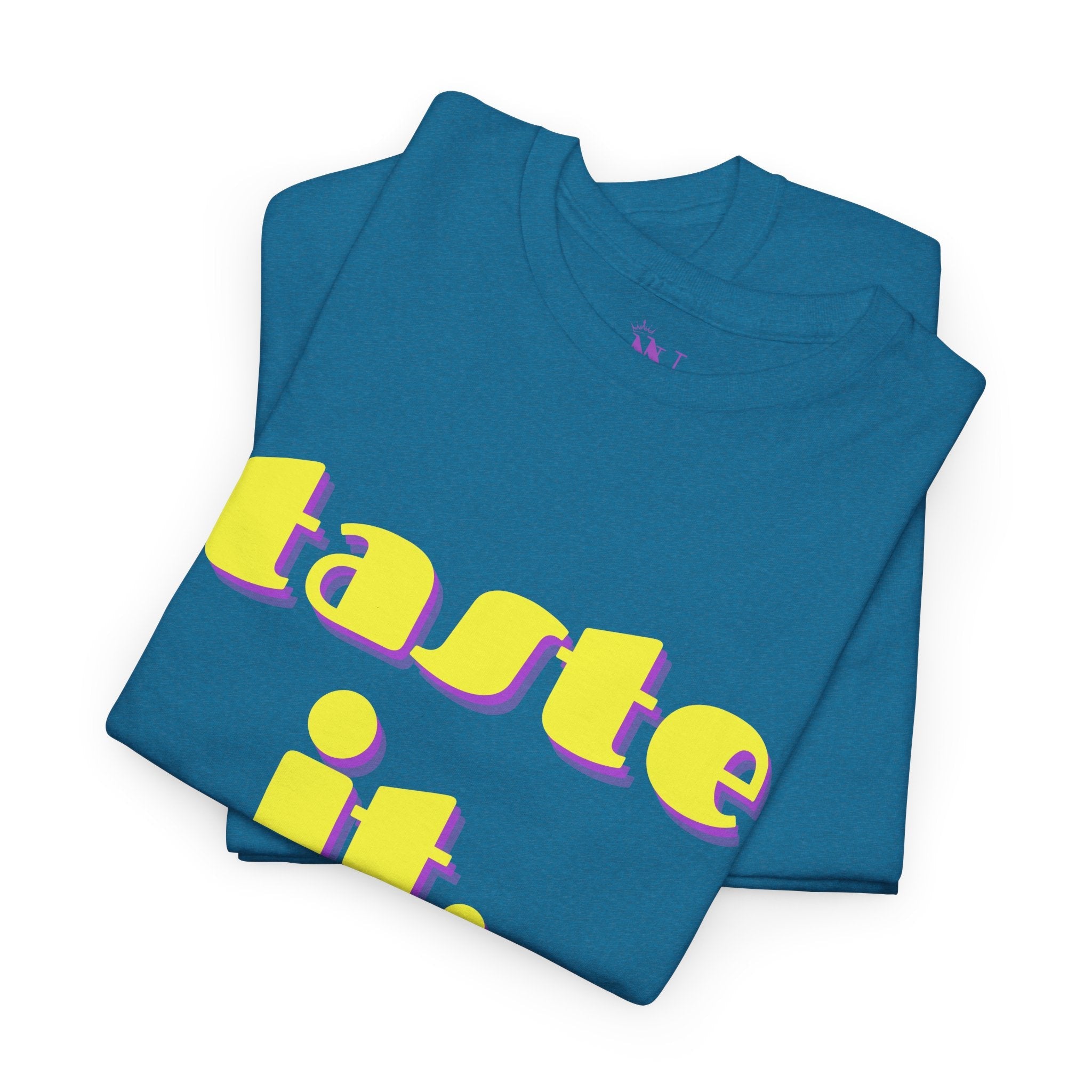 taste it. | Mix & Match 100% Cotton Unisex Fun-Flirty Lovers’ Tees