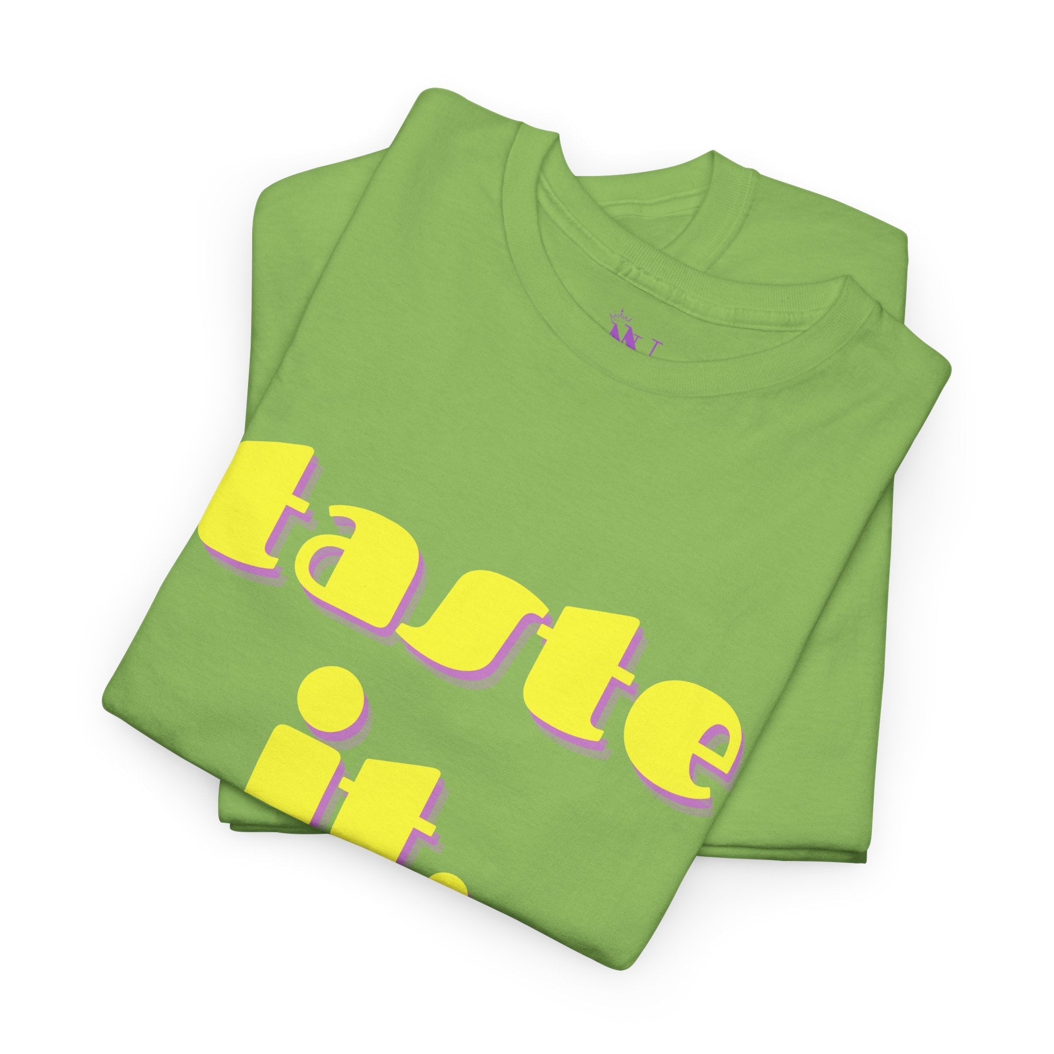 taste it. | Mix & Match 100% Cotton Unisex Fun-Flirty Lovers’ Tees
