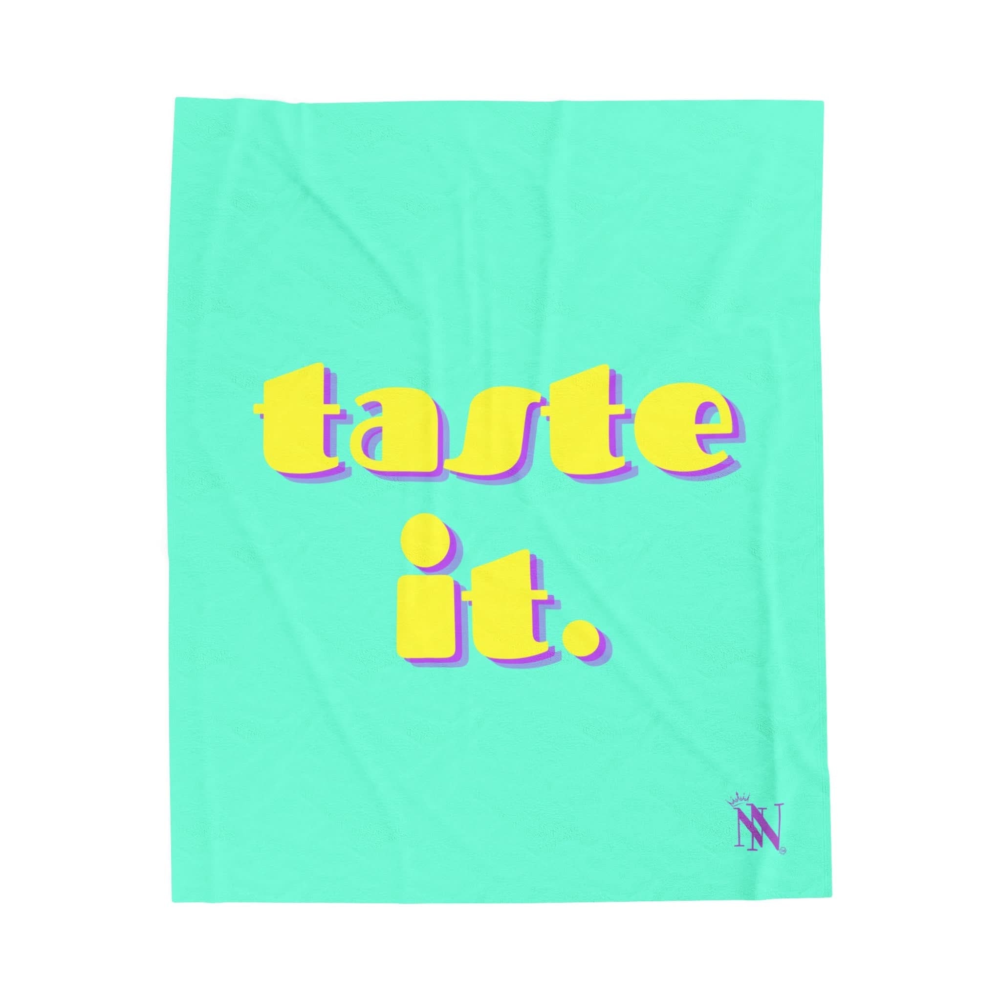 taste it. | Mix & Match Fun-Flirty Lovers’ Blankets