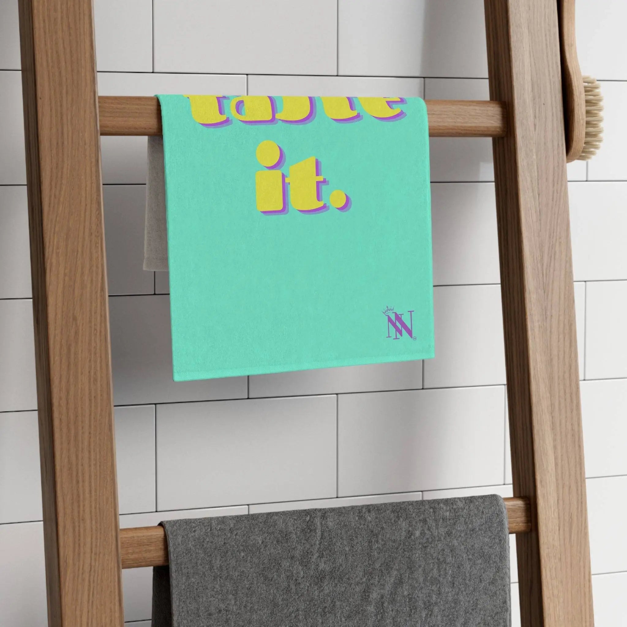 taste it. | Mix & Match Fun-Flirty Lovers’ Towels