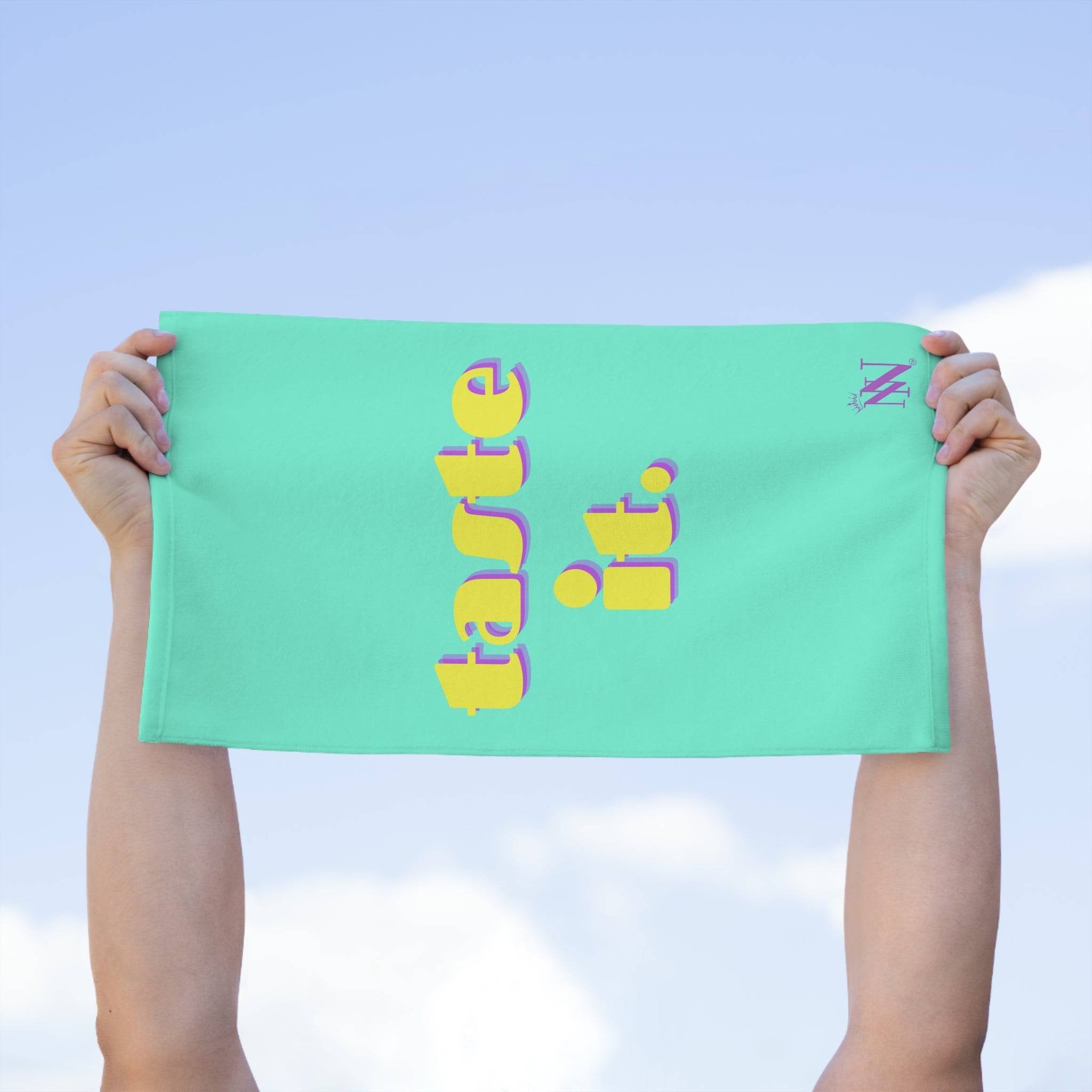 taste it. | Mix & Match Fun-Flirty Lovers’ Towels