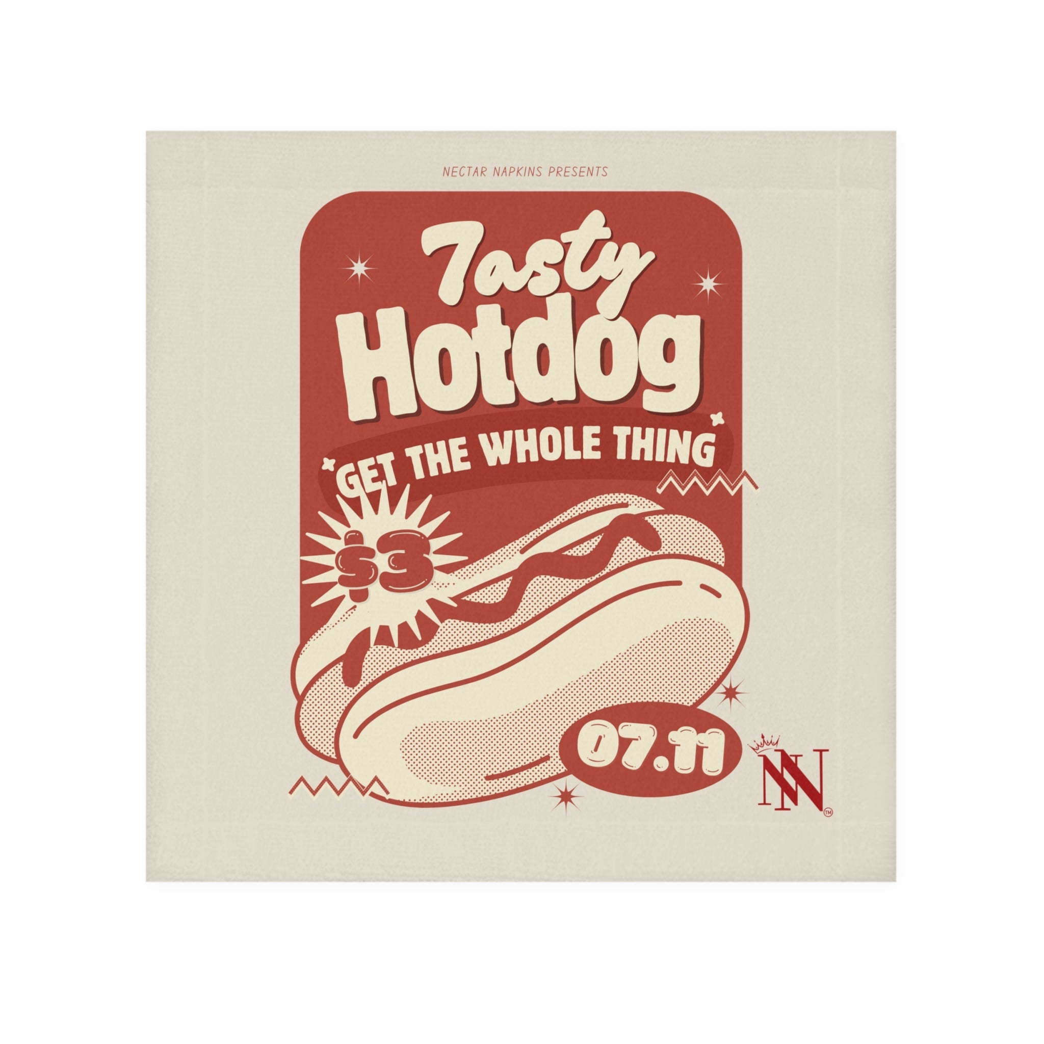 Tasty Hotdog | Mix & Match Lils’ Fun-Flirty Lovers’ Towels