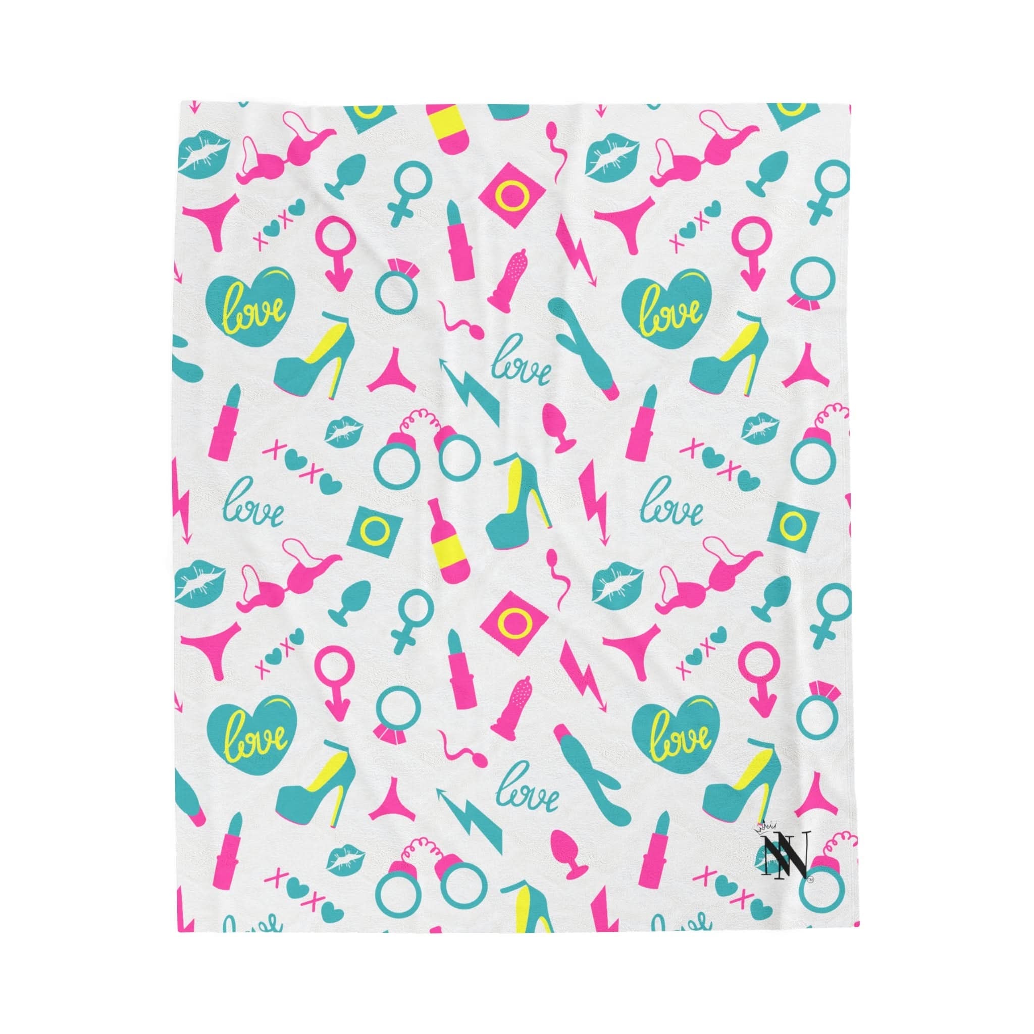 Teal Sex Toys | Mix & Match Fun-Flirty Lovers’ Blankets