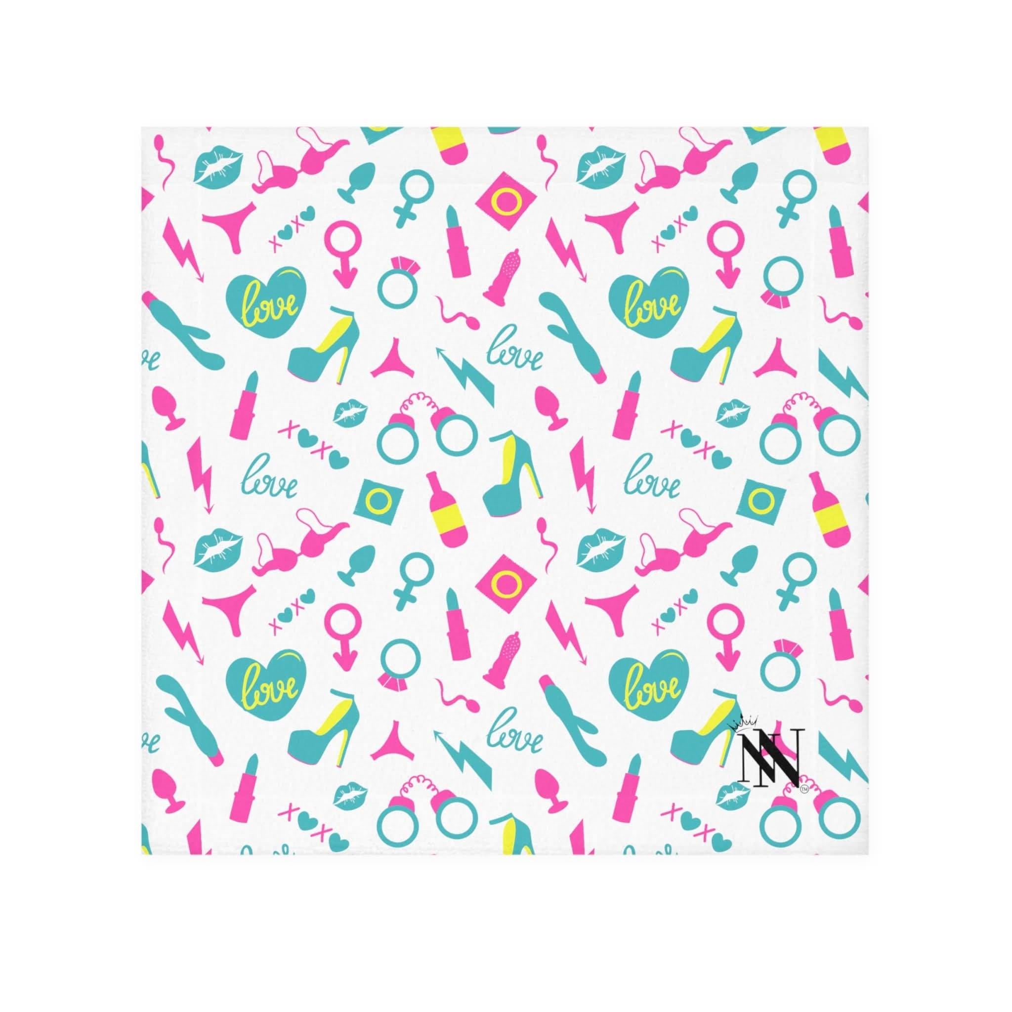 Teal Sex Toys | Mix & Match Lils’ Fun-Flirty Lovers’ Towels