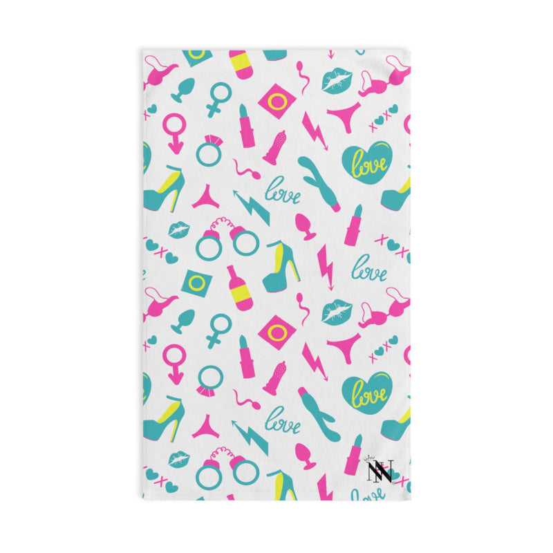 Teal Sex Toys | Mix & Match Original Fun-Flirty Lovers’ Towels