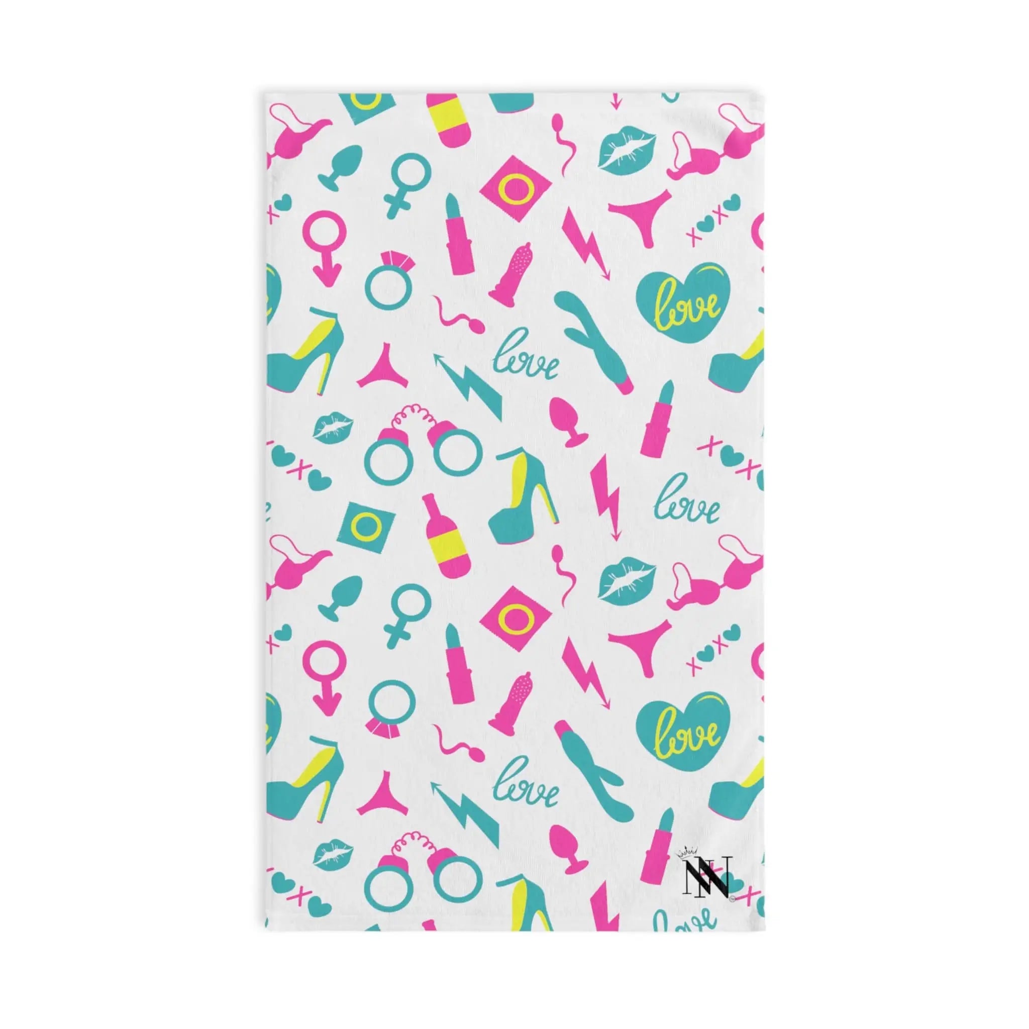 Teal Sex Toys | Mix & Match Original Fun-Flirty Lovers’ Towels