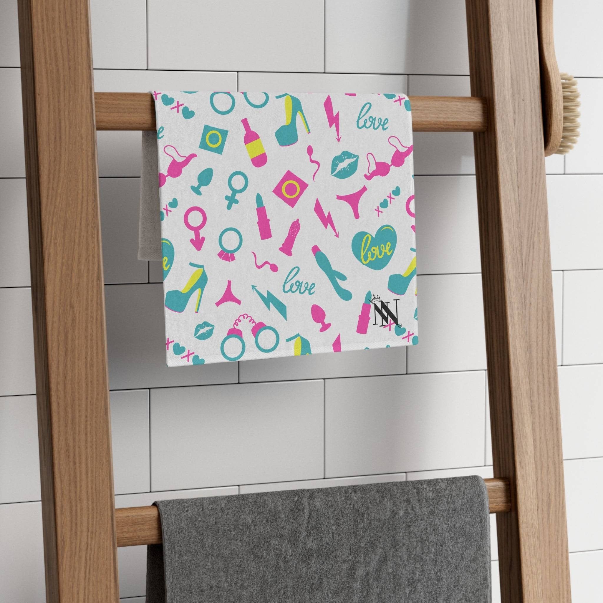 Teal Sex Toys | Mix & Match Soft Fun-Flirty Lovers’ Towels