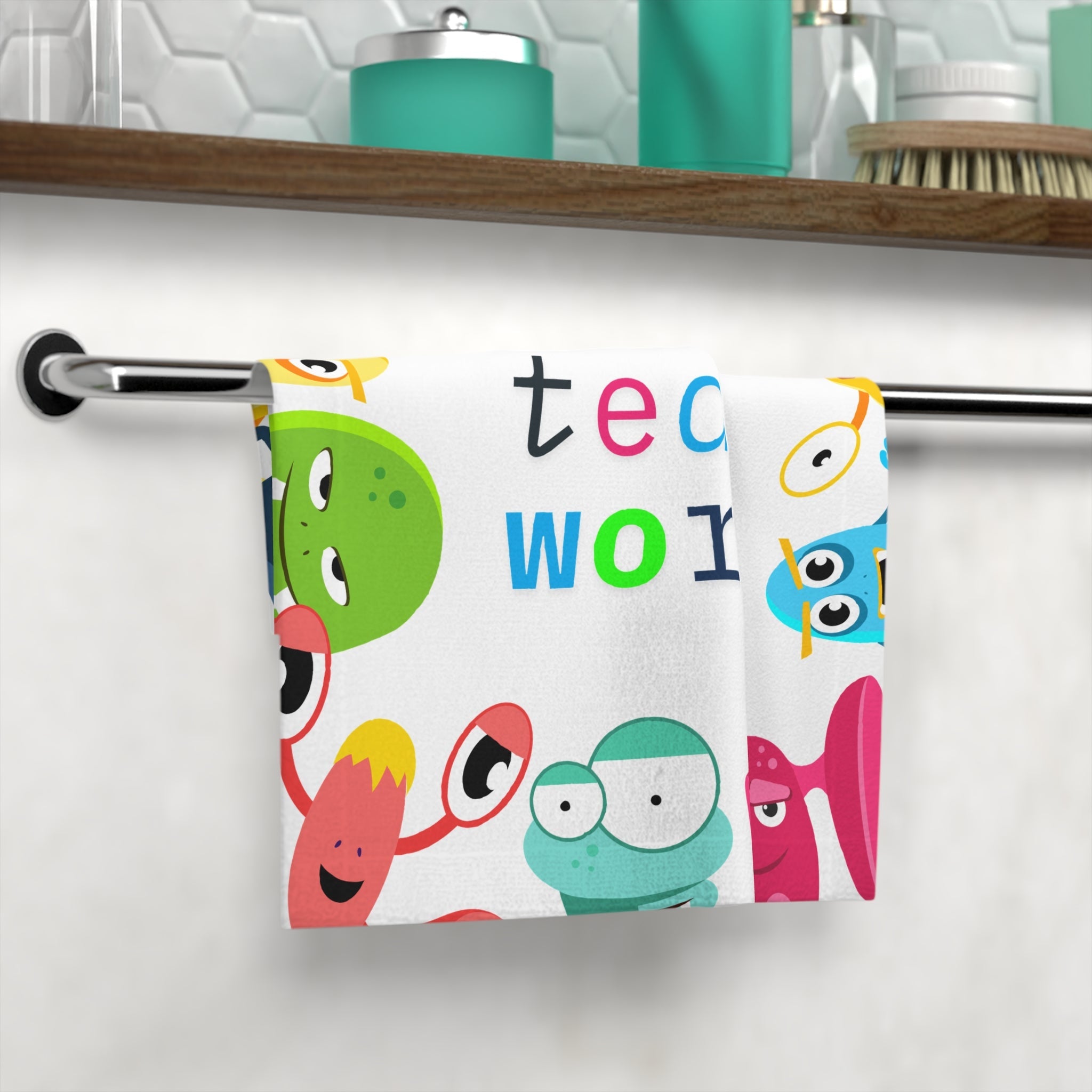 Teamwork Monster | Mix & Match Lils’ Fun-Flirty Lovers’ Towels