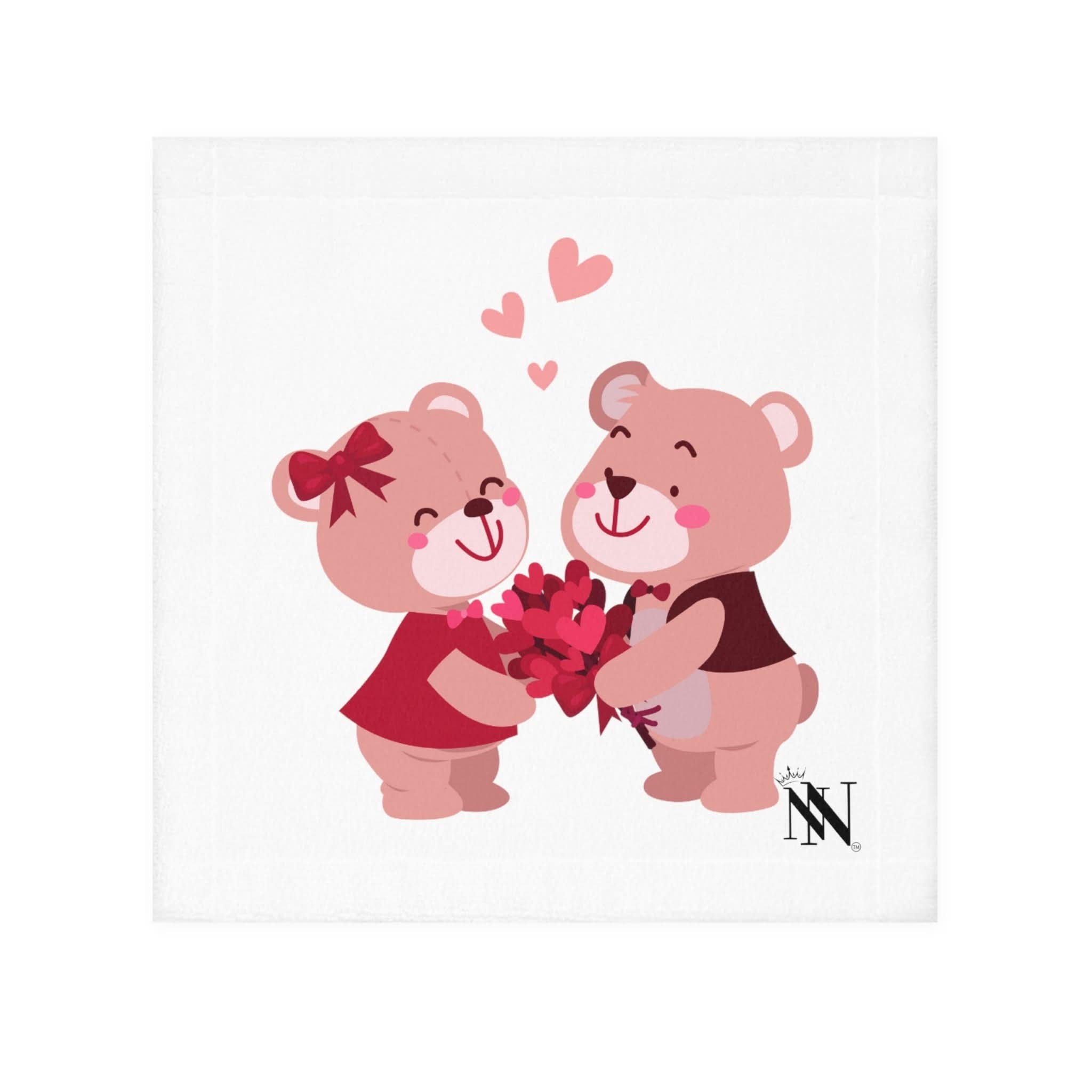 Teddy Bear Love | Mix & Match Lils’ Fun-Flirty Lovers’ Towels