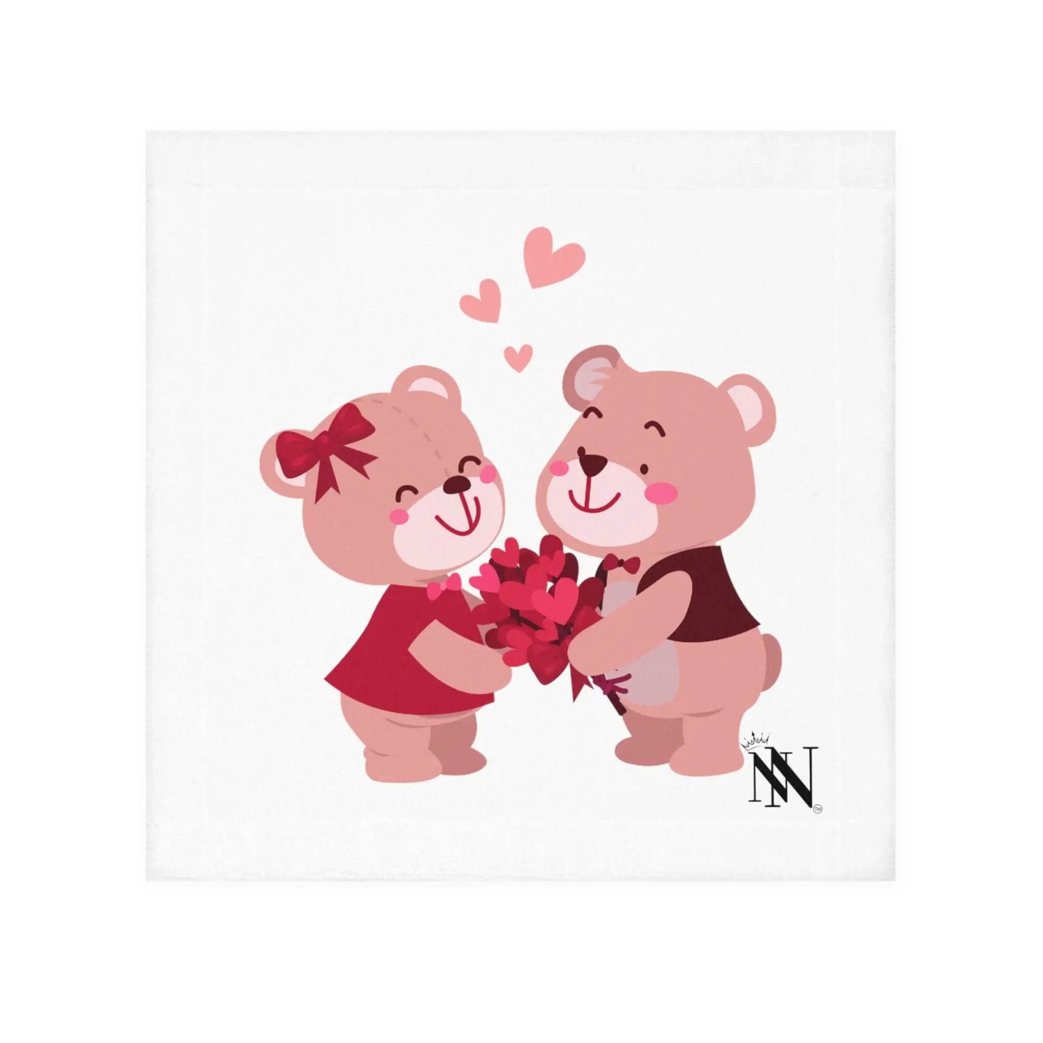 Teddy Bear Love | Mix & Match Lils’ Fun-Flirty Lovers’ Towels