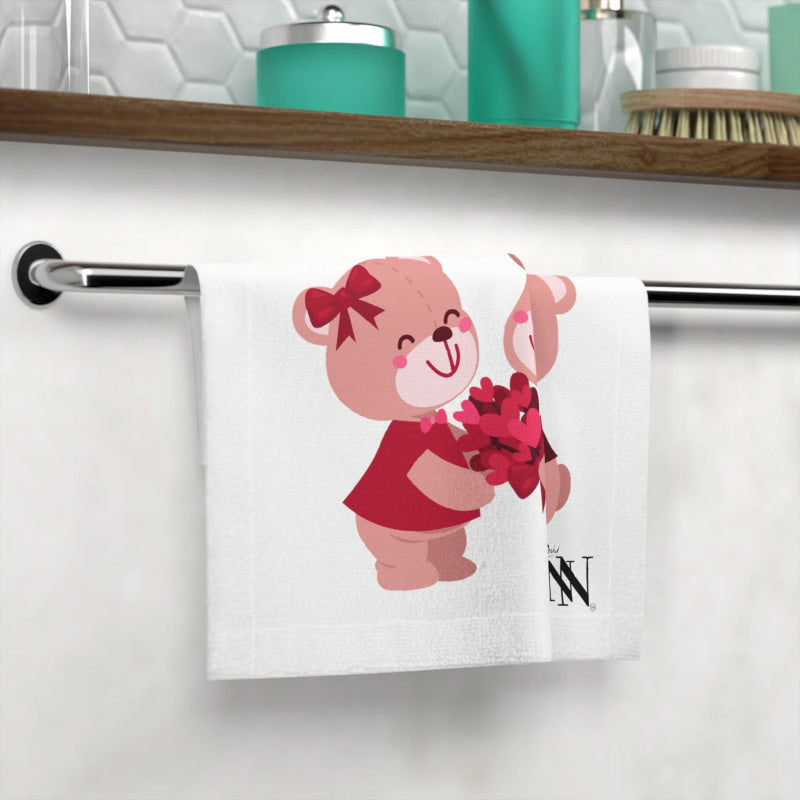 Teddy Bear Love | Mix & Match Lils’ Fun-Flirty Lovers’ Towels