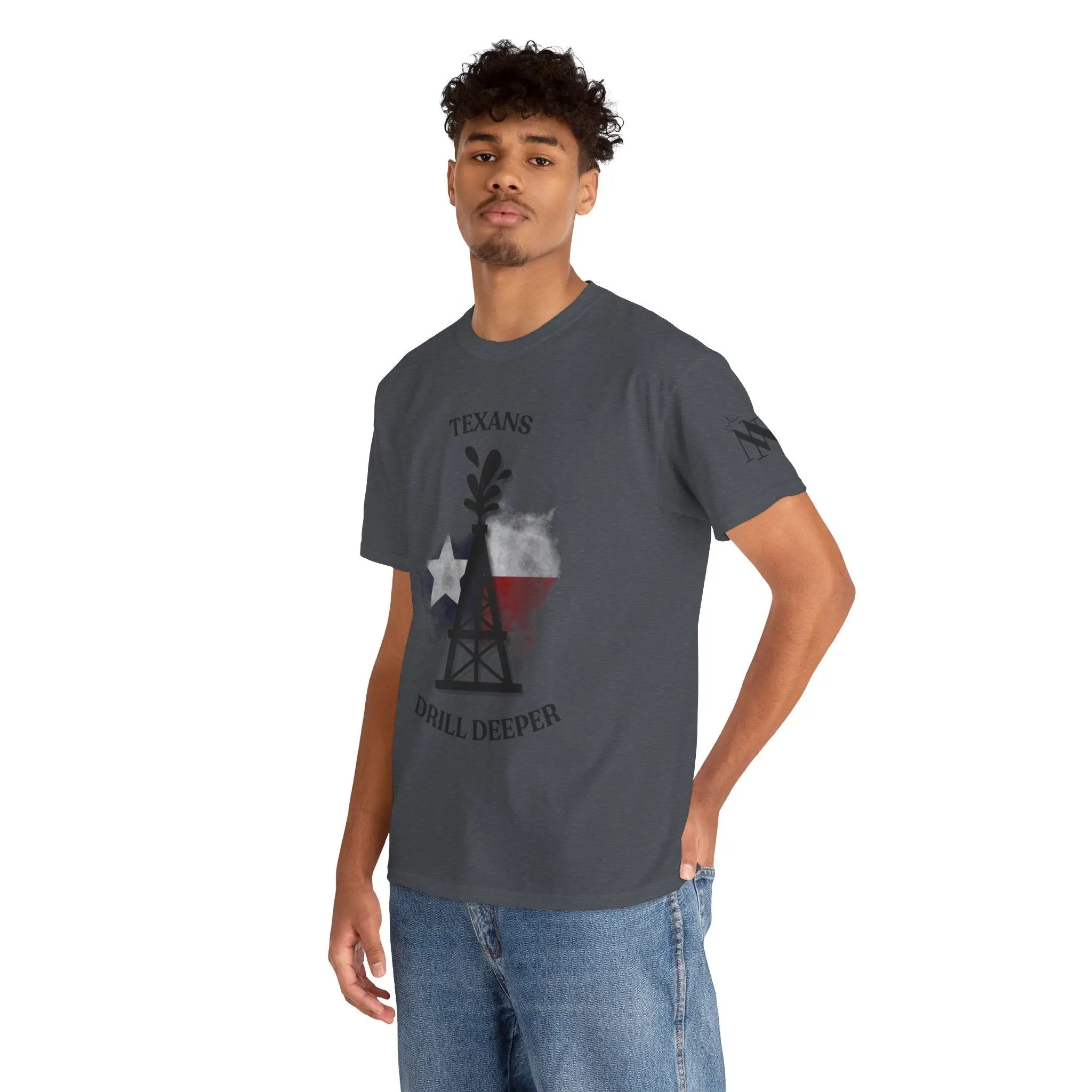 Texans Drill Deeper | Mix & Match 100% Cotton Unisex Fun-Flirty Lovers’ Tees