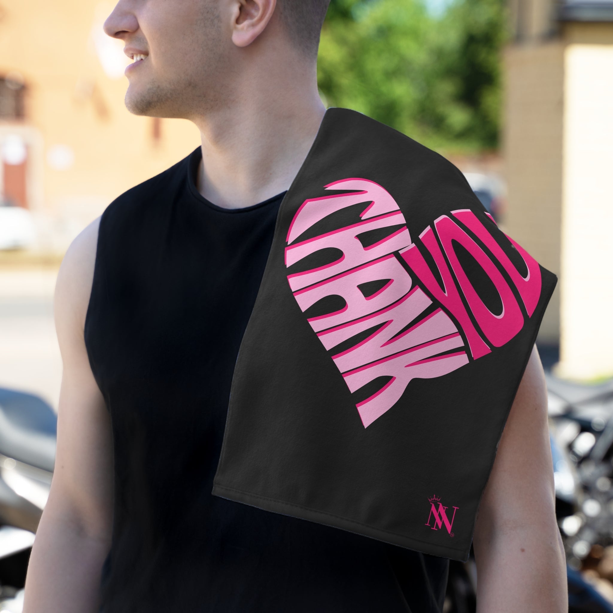 Thank You Heart | Mix & Match Soft Fun-Flirty Lovers’ Towels