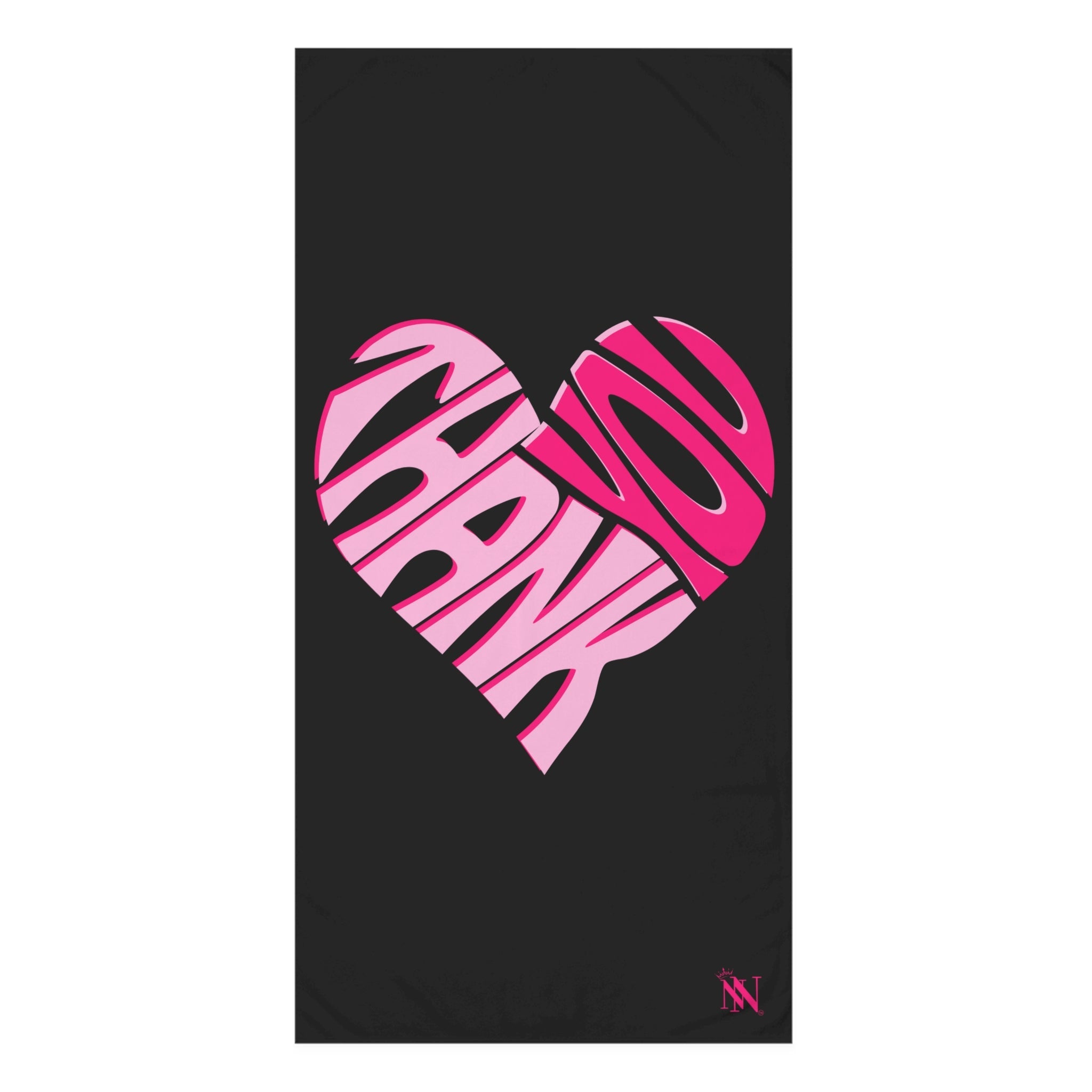 Thank You Heart | Mix & Match XL Fun-Flirty Lovers’ Towels