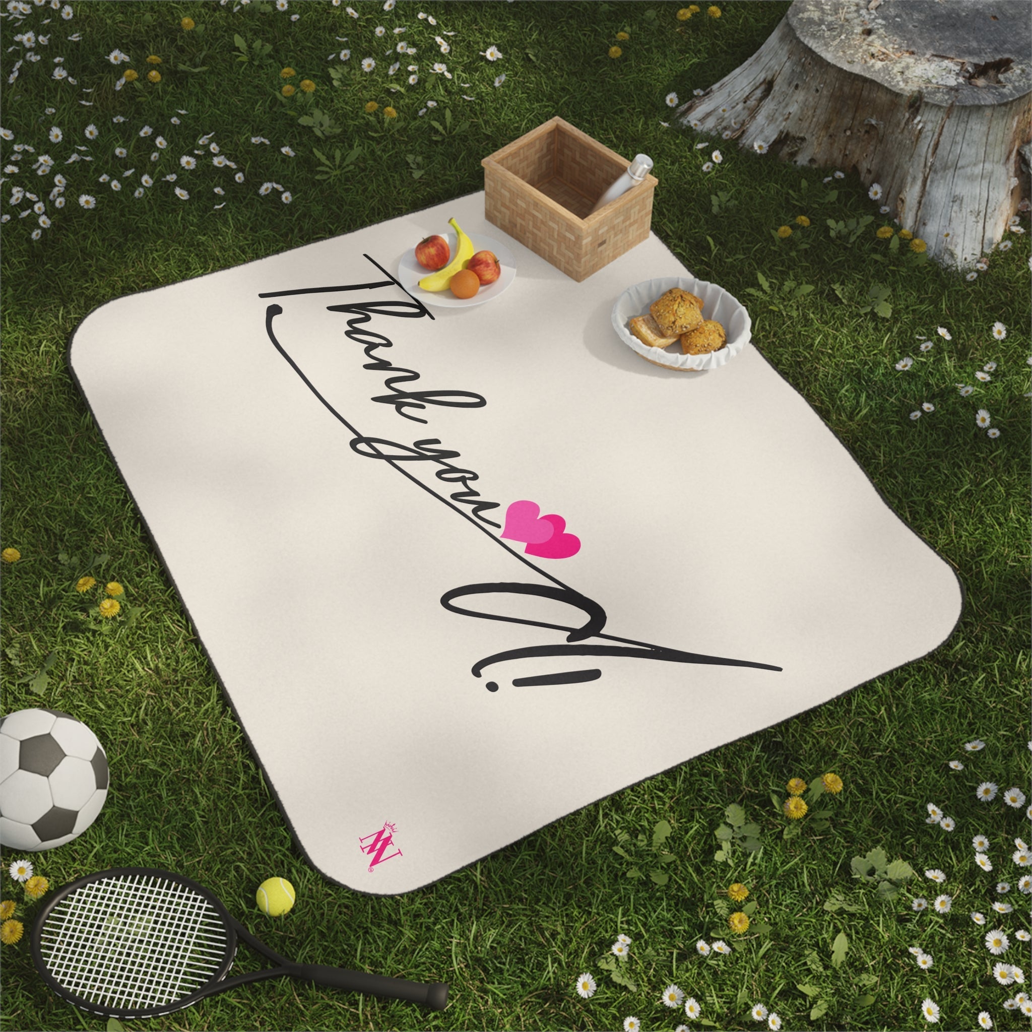 Thank You Hearts D! | Mix Match Fun-Flirty Lovers’ Water-Resistant Blankets